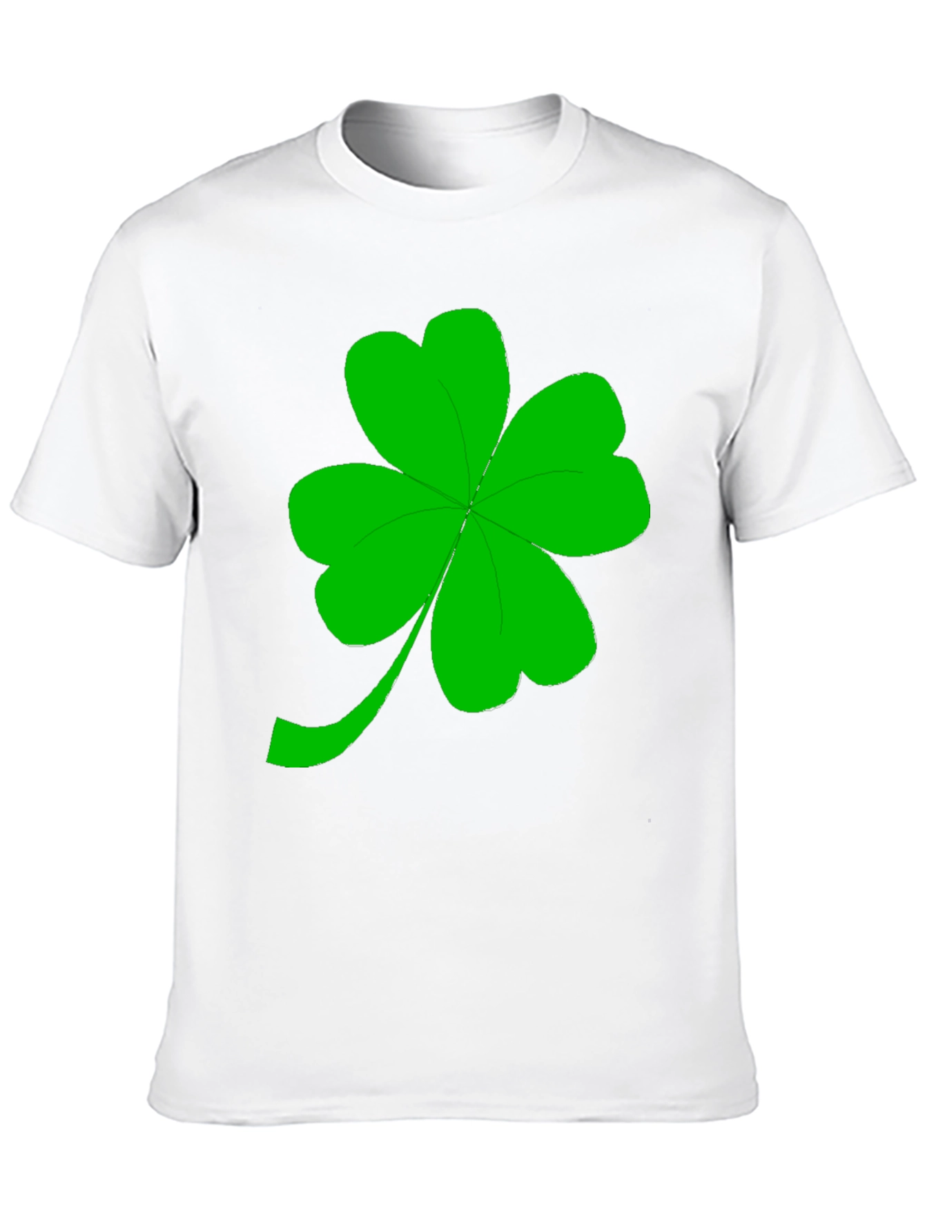 Lucky Shamrock Black T-Shirt