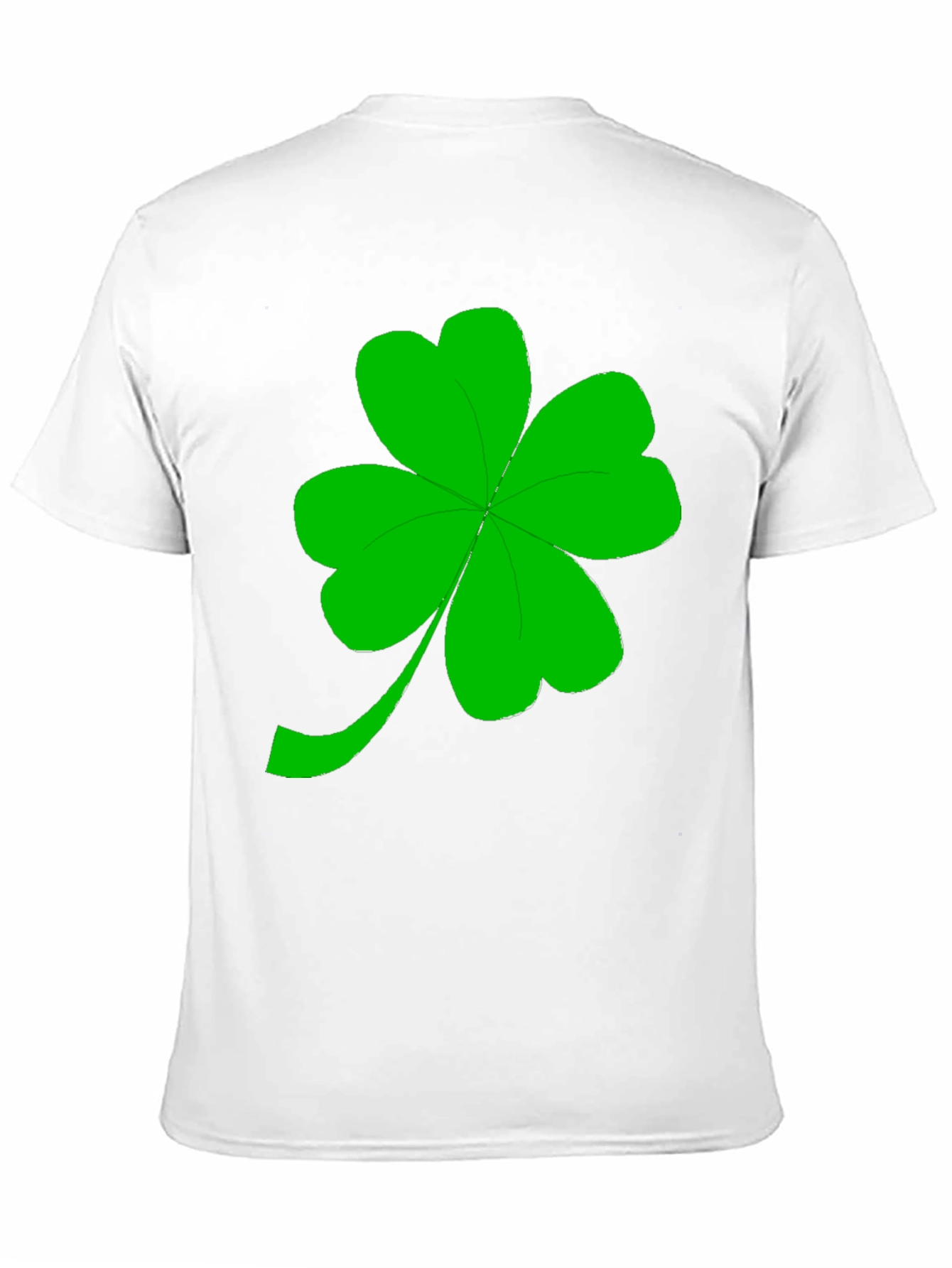 Lucky Shamrock Black T-Shirt