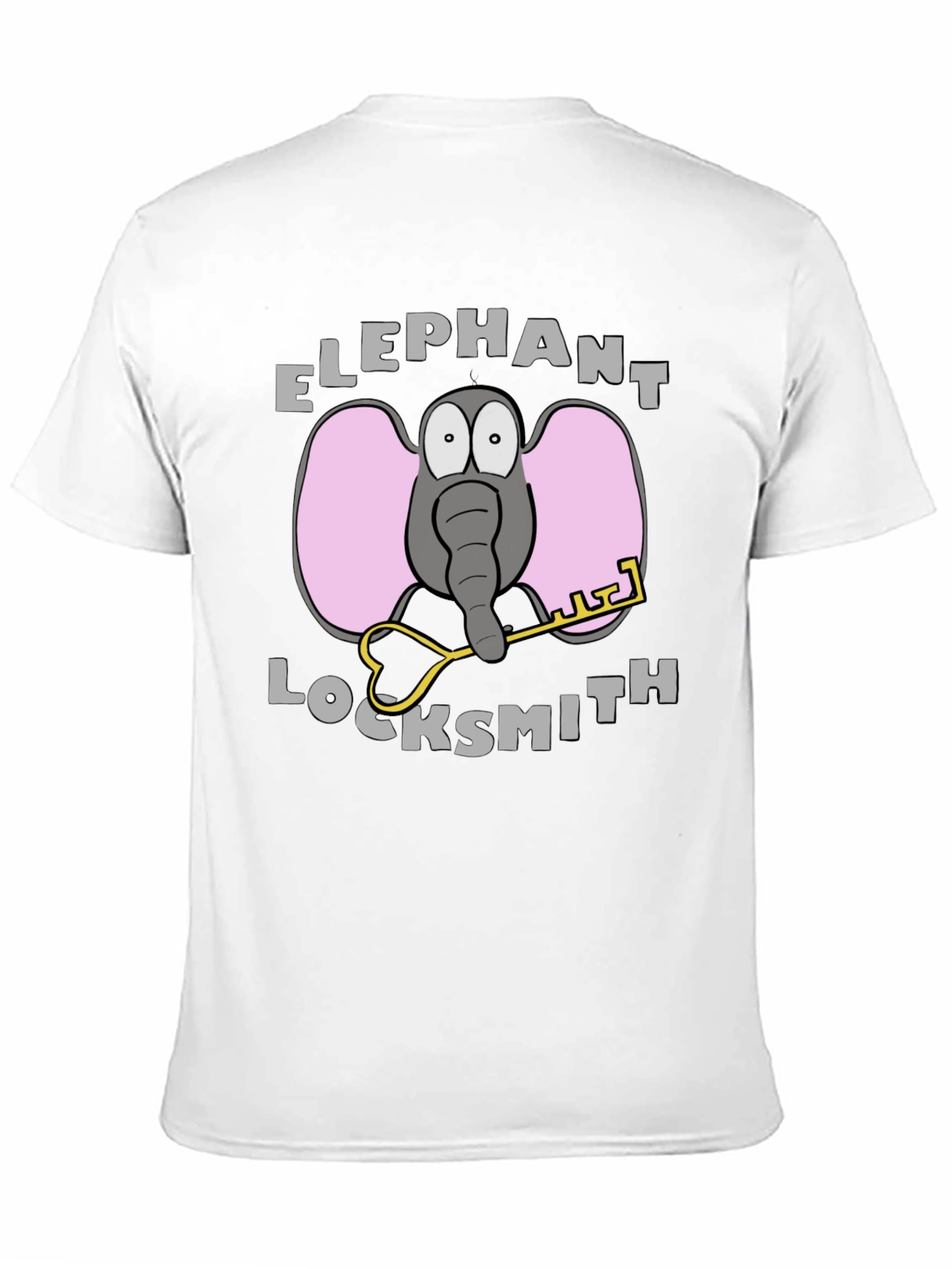 Elephant Locksmith Graphic T-Shirt