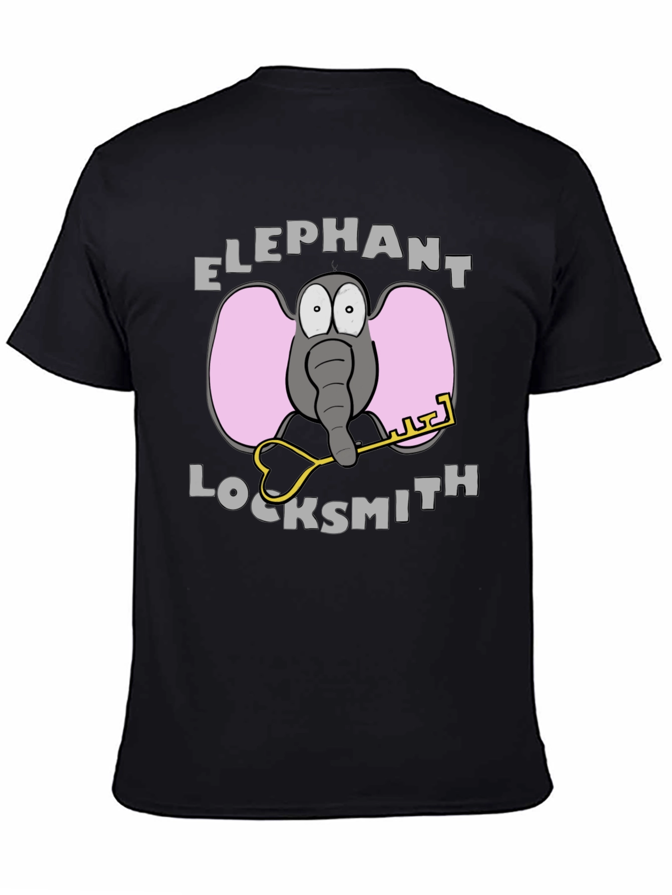 Elephant Locksmith Graphic T-Shirt