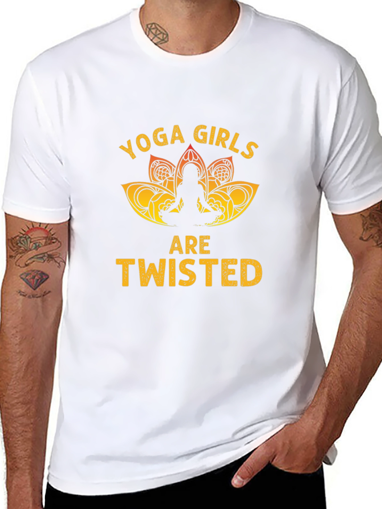 Yoga Girls Are Twisted T-Shirt
