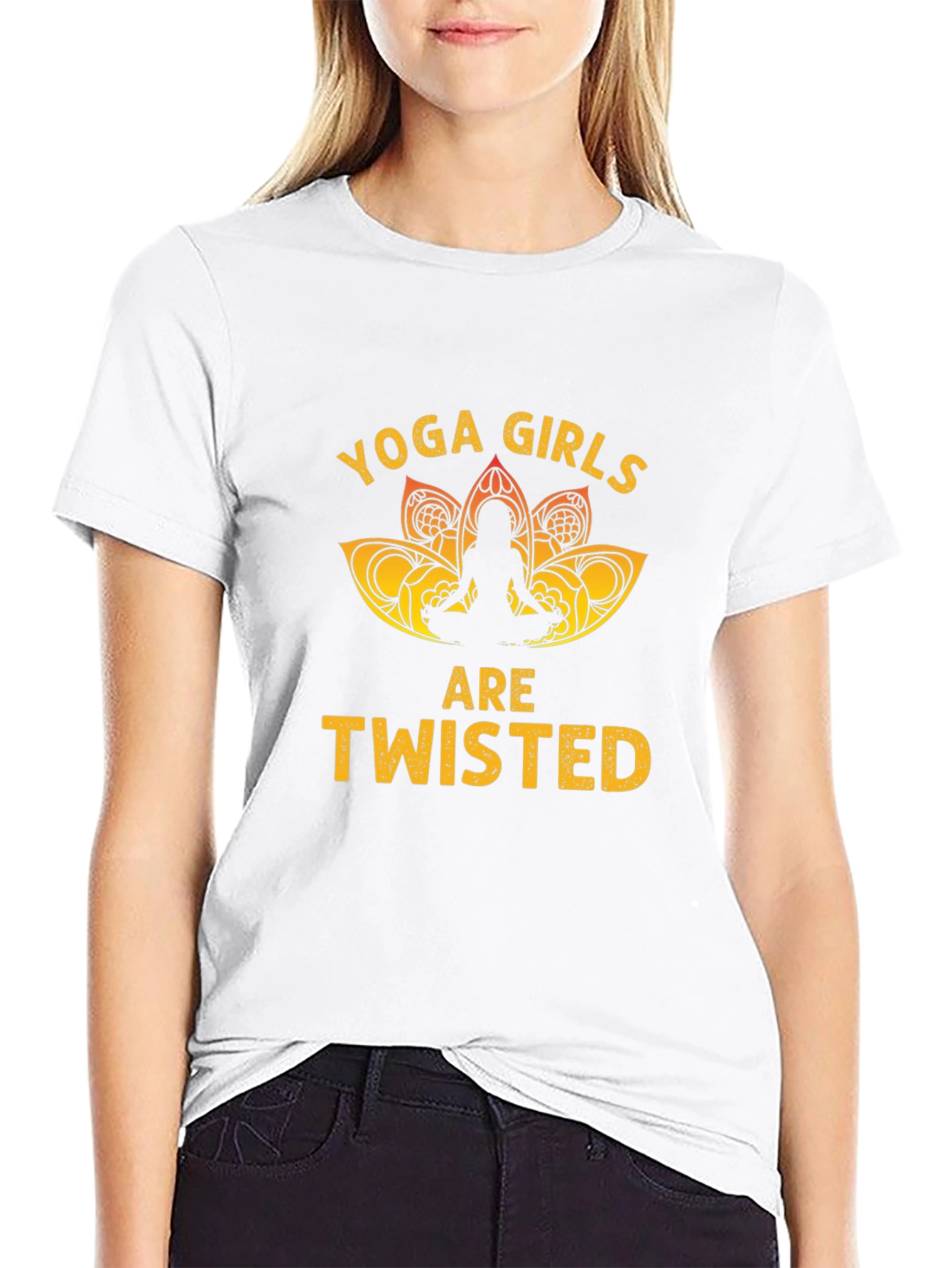 Yoga Girls Are Twisted T-Shirt