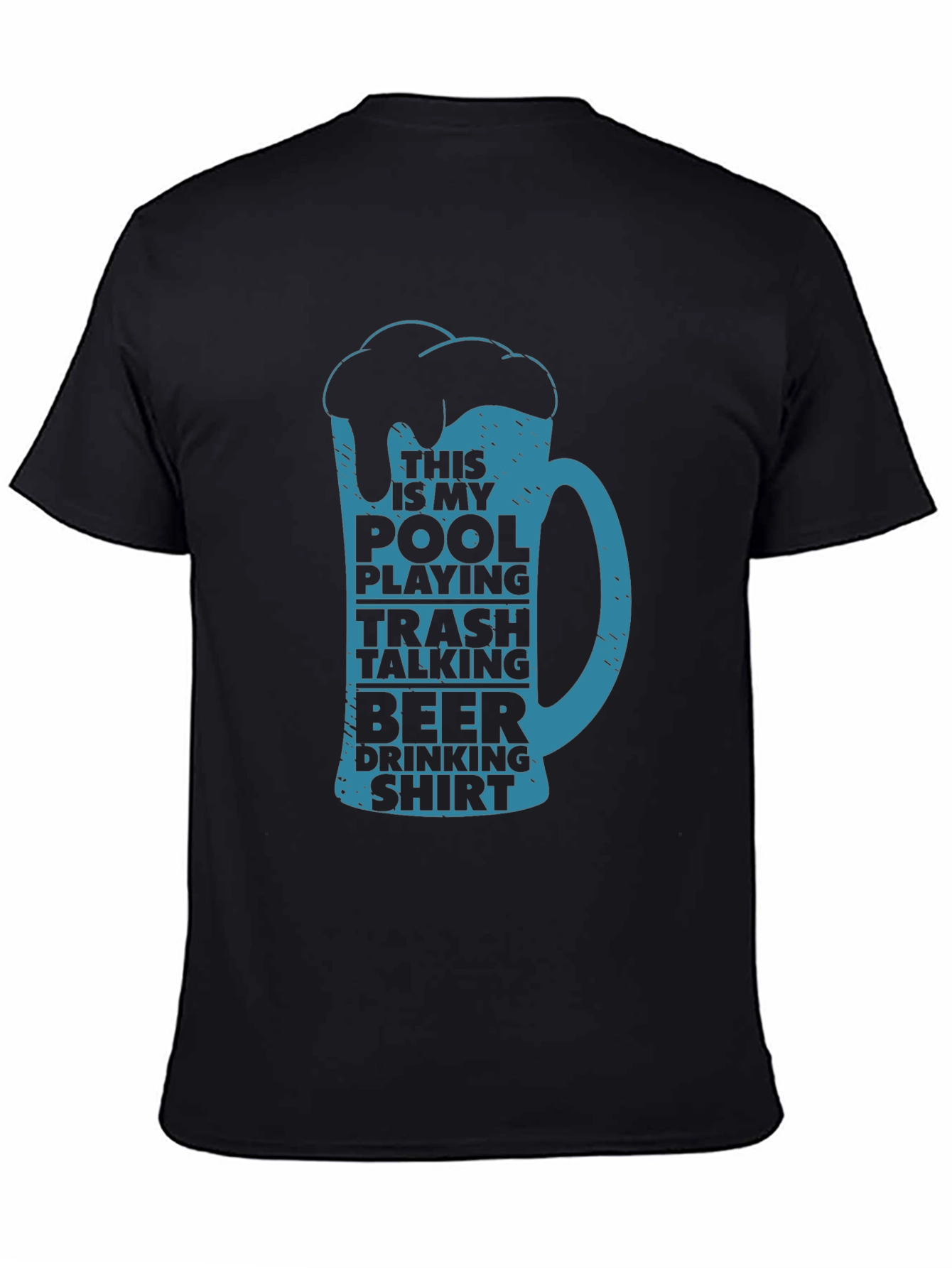 Pool Playing Beer Drinking T-Shirt