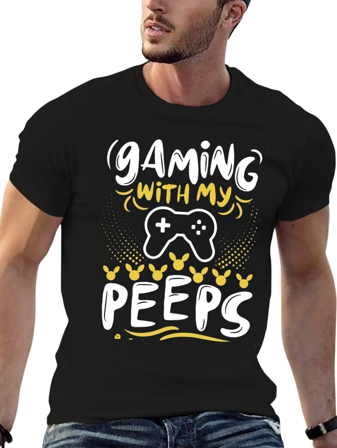 Gaming With My Peeps Easter T-Shirt