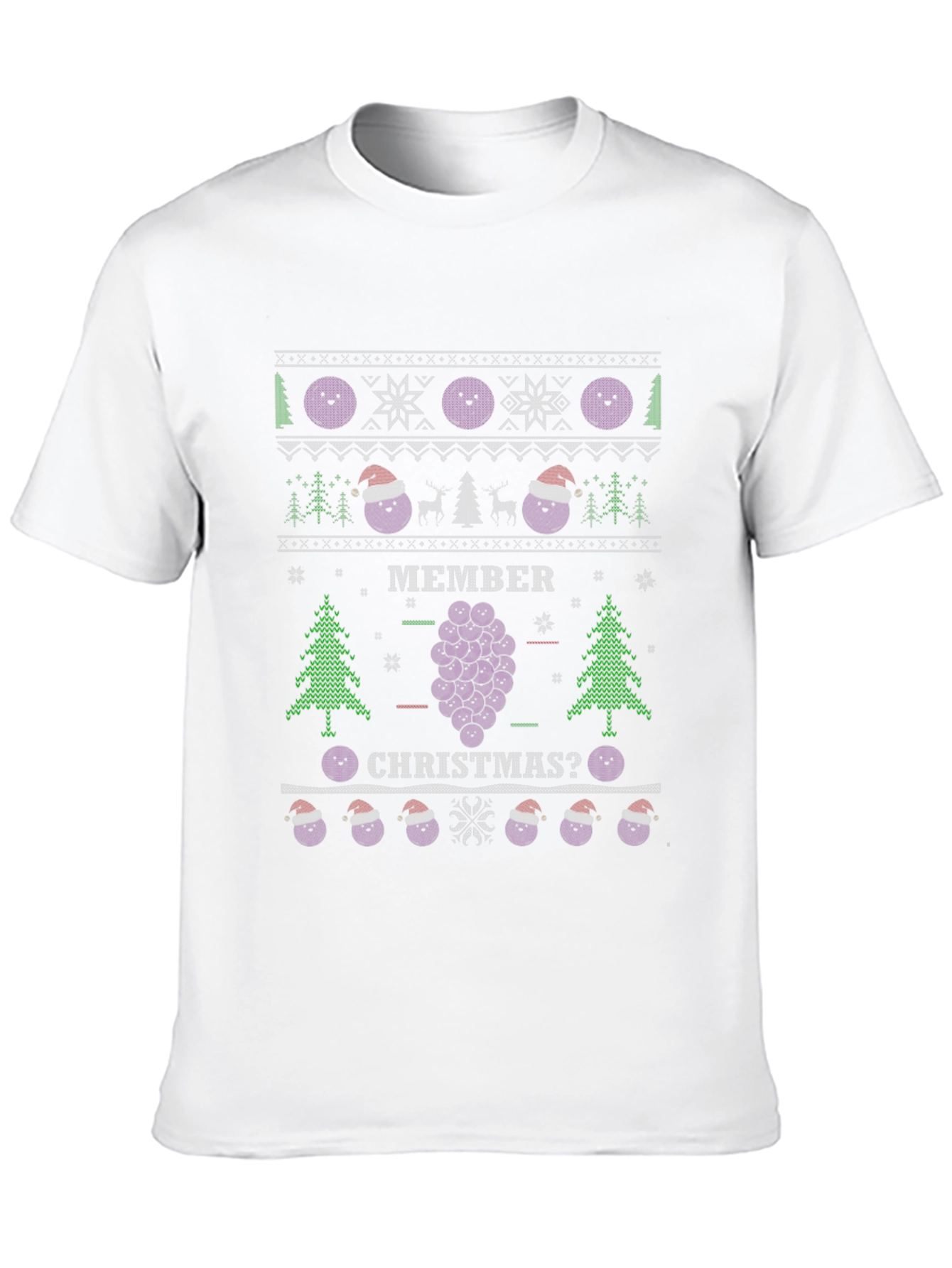 Member Berries Christmas Ugly Sweater T-Shirt