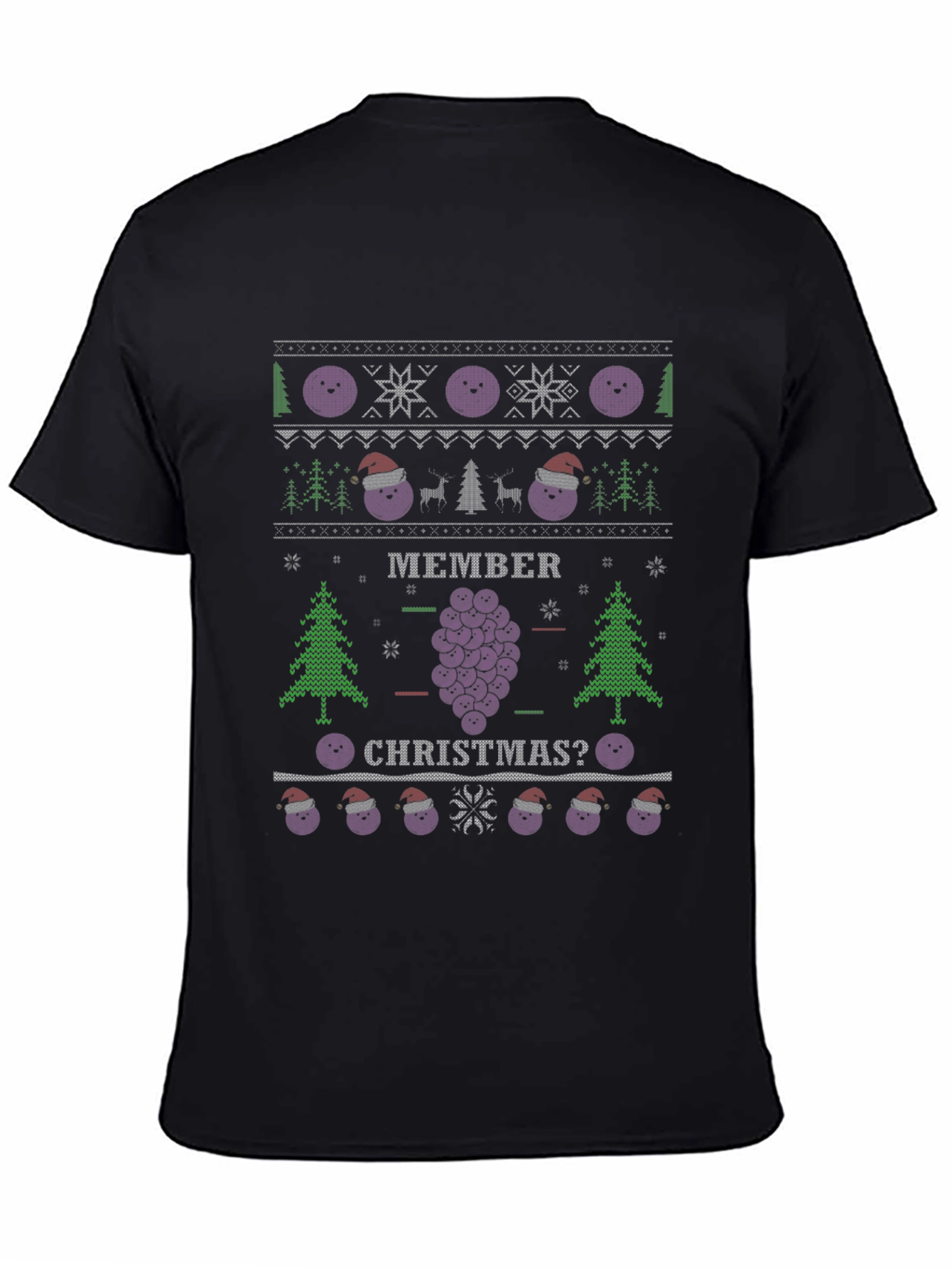 Member Berries Christmas Ugly Sweater T-Shirt