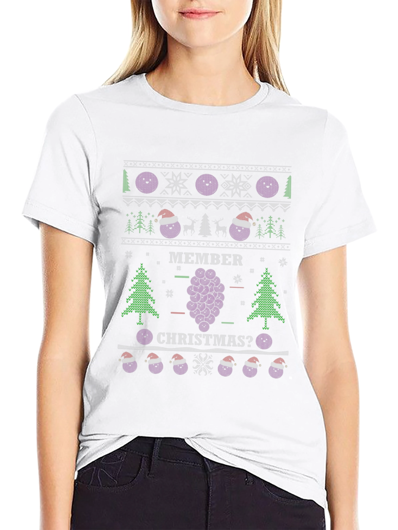 Member Berries Christmas Ugly Sweater T-Shirt