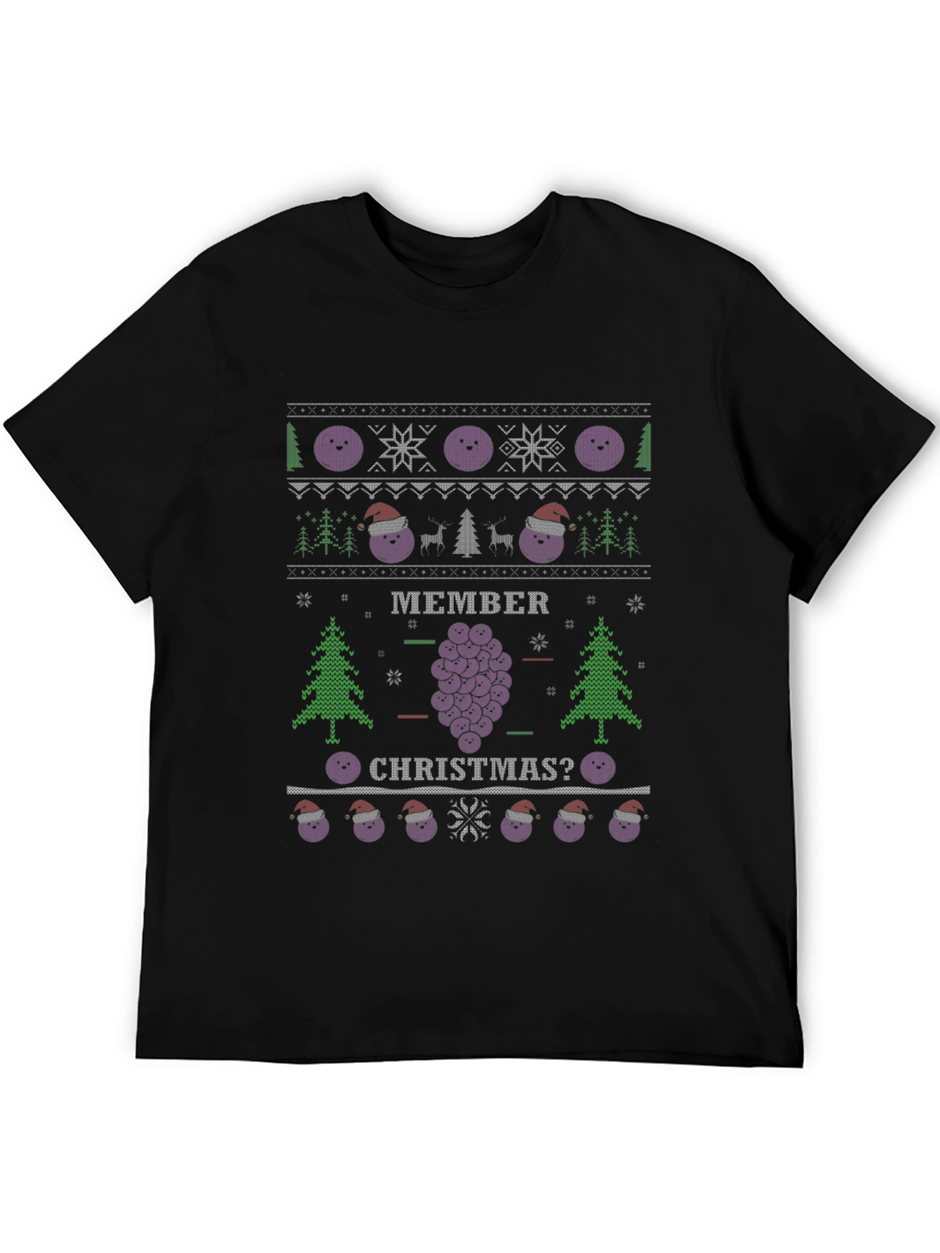 Member Berries Christmas Ugly Sweater T-Shirt