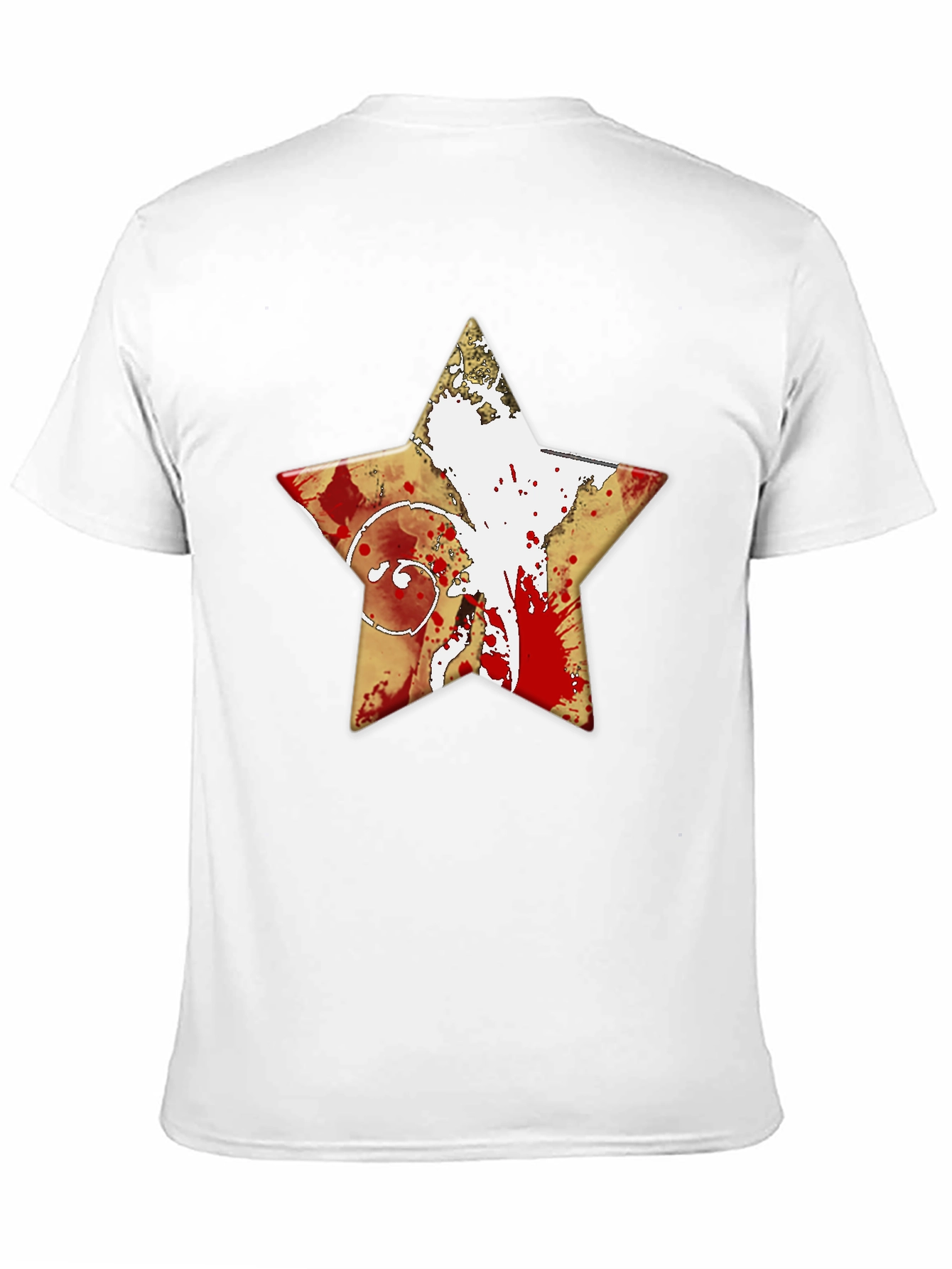 Graphic Star T-Shirt - Distressed Print