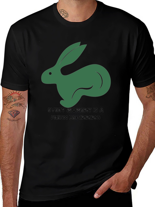 Hare Graphic Tee: Fresh Beginning T-Shirt