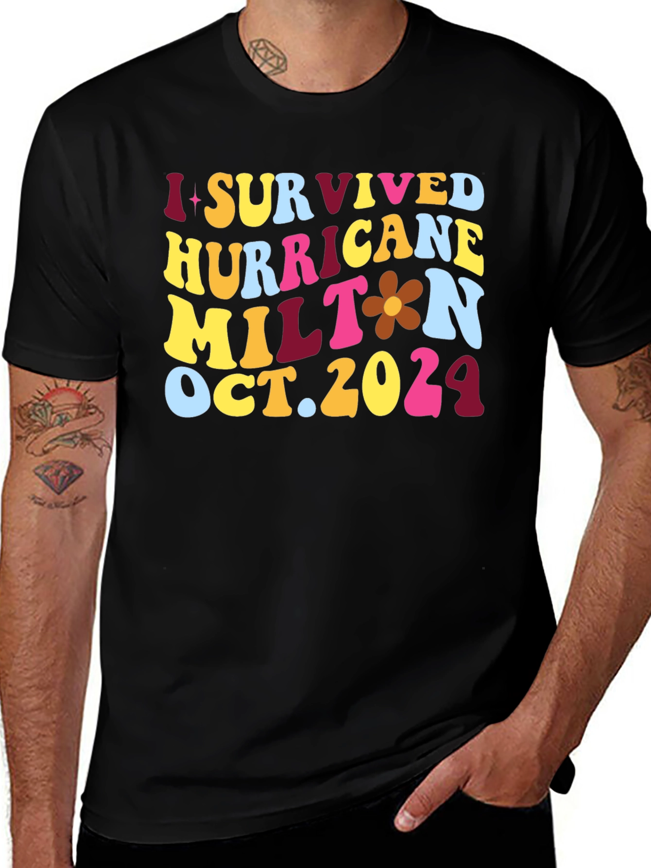 I Survived Hurricane Milton T-Shirt