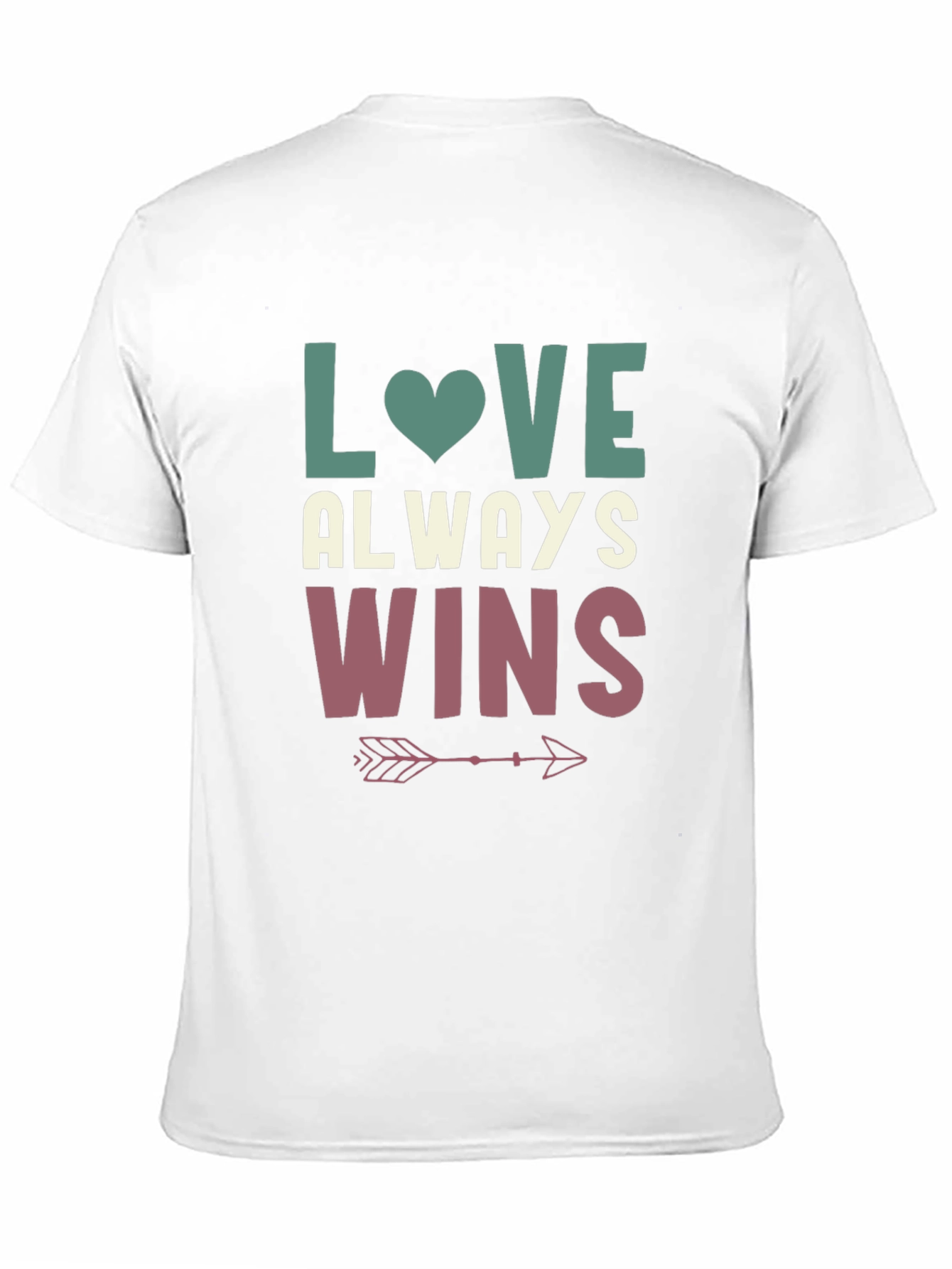 Love Always Wins Graphic Tee - Black