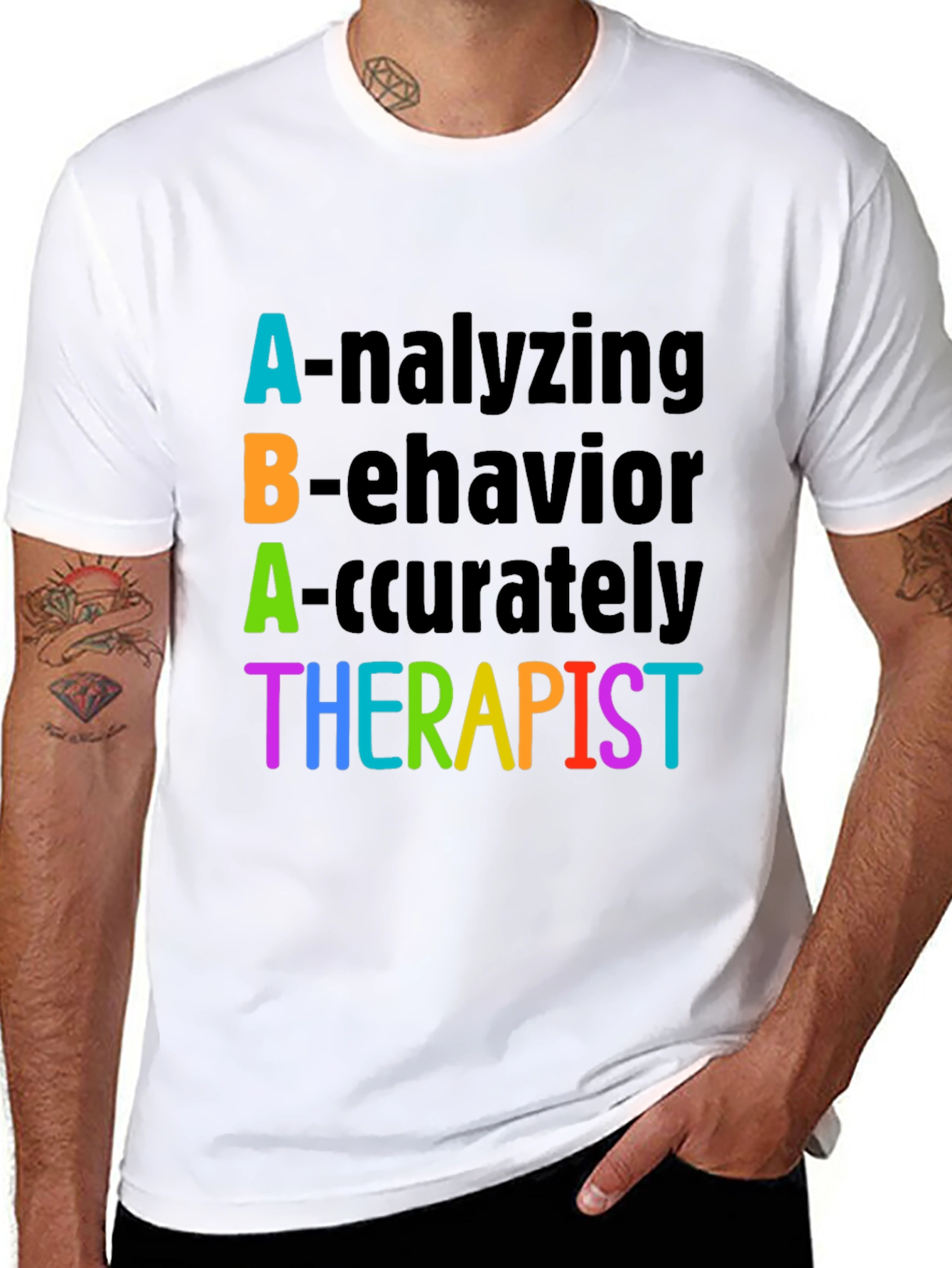 ABA Therapist Analyzing Behavior T-Shirt
