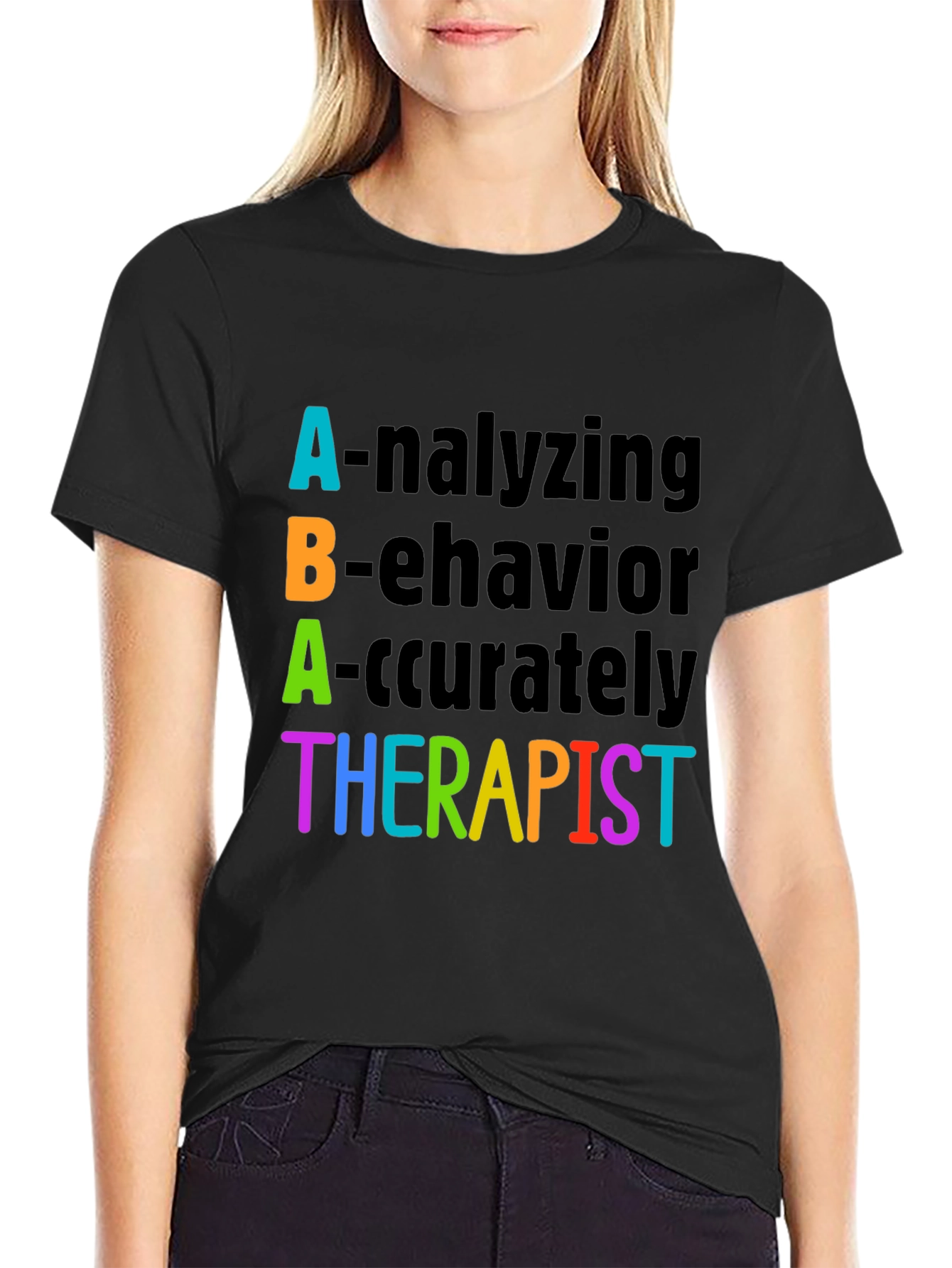 ABA Therapist Analyzing Behavior T-Shirt