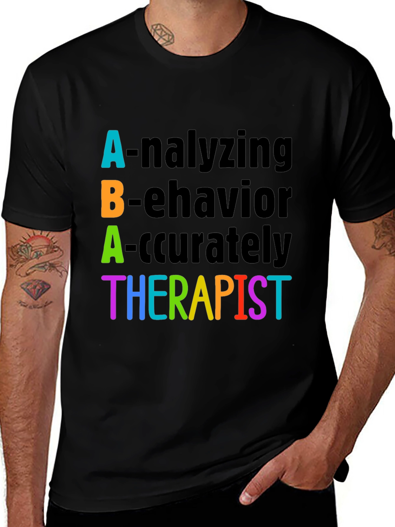 ABA Therapist Analyzing Behavior T-Shirt