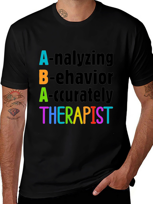 ABA Therapist Analyzing Behavior T-Shirt