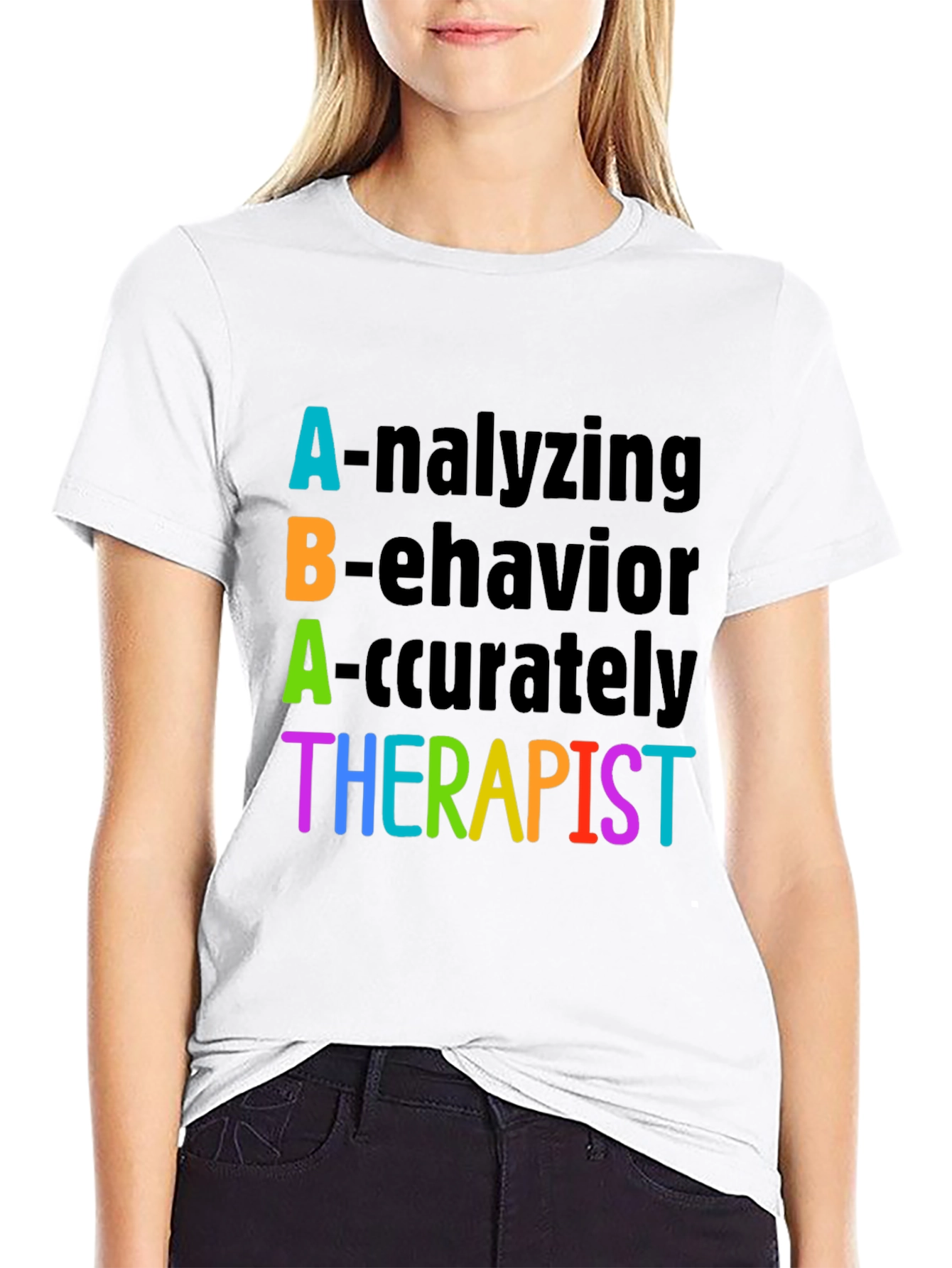 ABA Therapist Analyzing Behavior T-Shirt