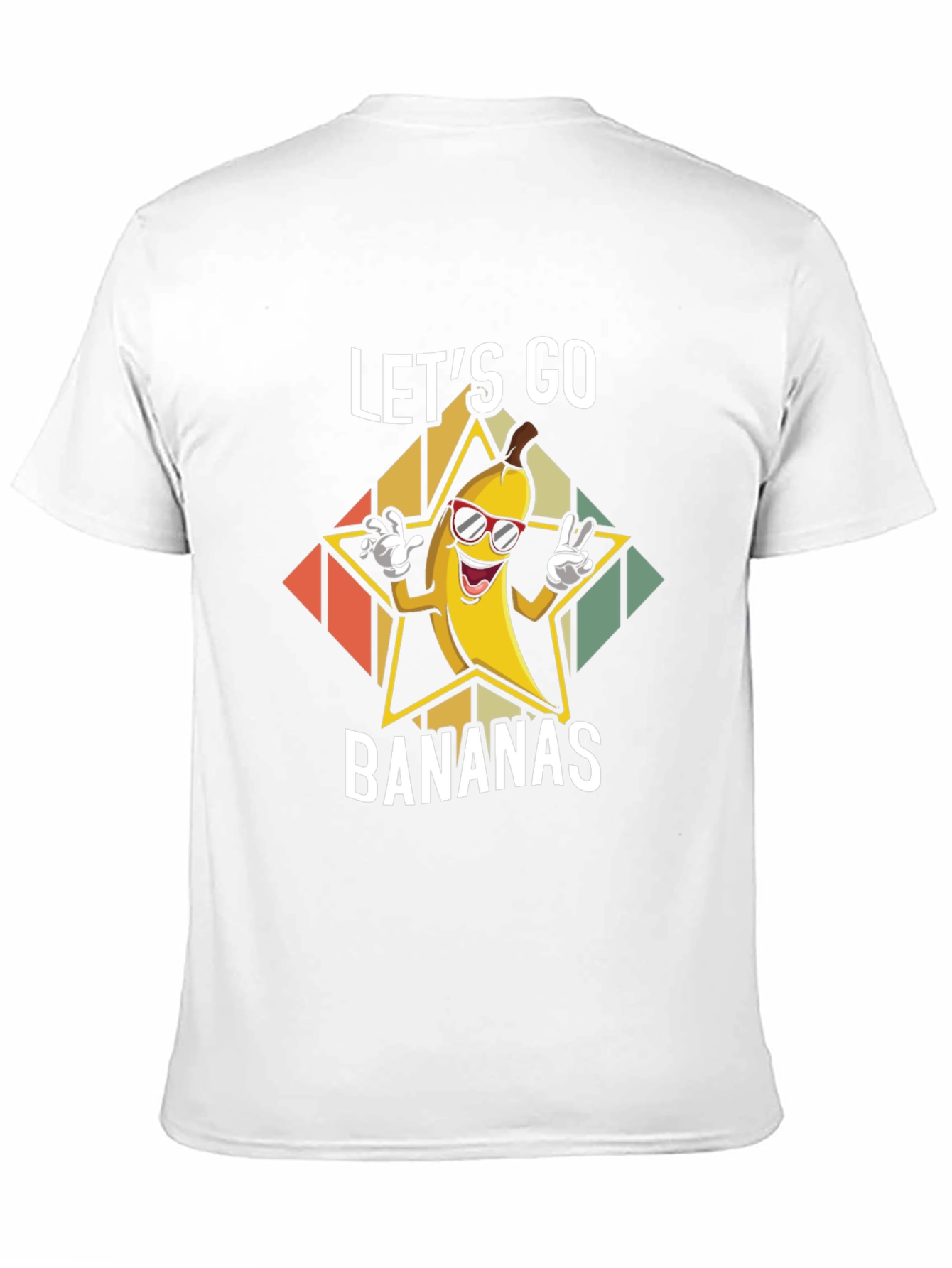 Lets Go Bananas T-Shirt - Fun Fruit Tee