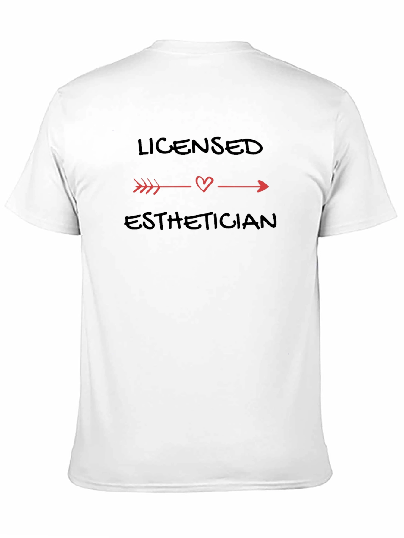 Licensed Esthetician Graphic T-Shirt