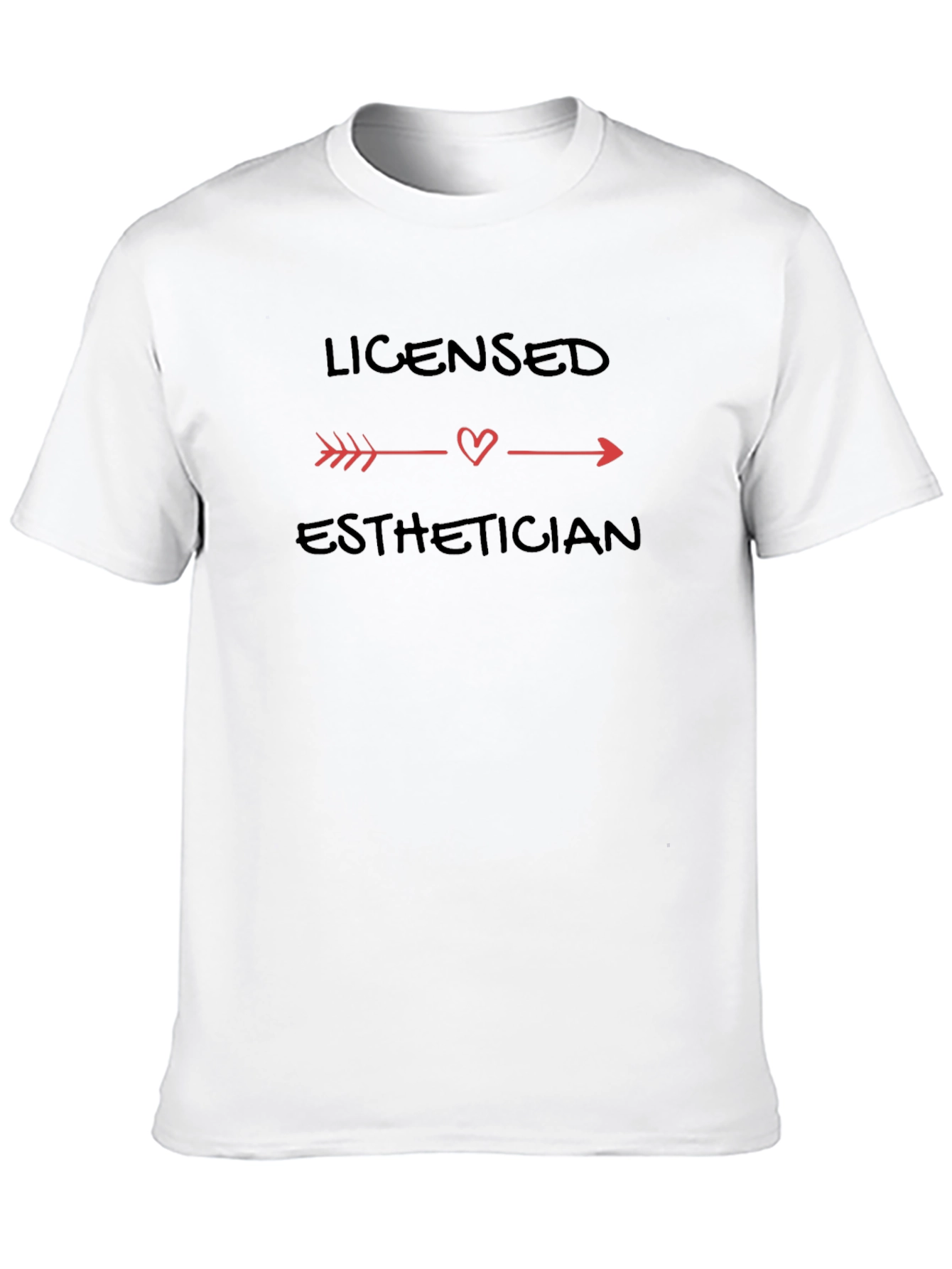 Licensed Esthetician Graphic T-Shirt