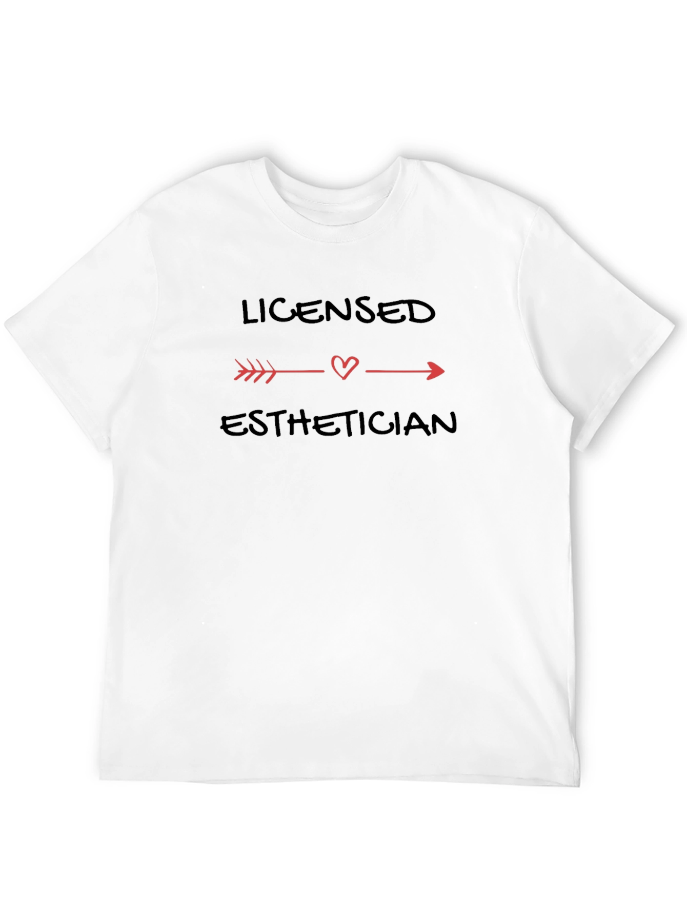 Licensed Esthetician Graphic T-Shirt