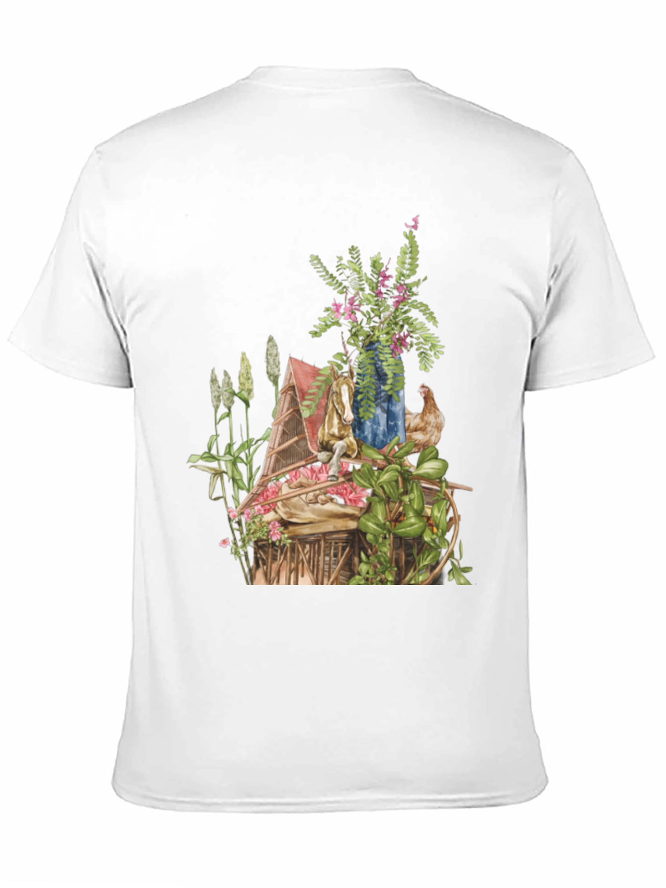 Rustic Farmhouse T-Shirt: Country Life Design