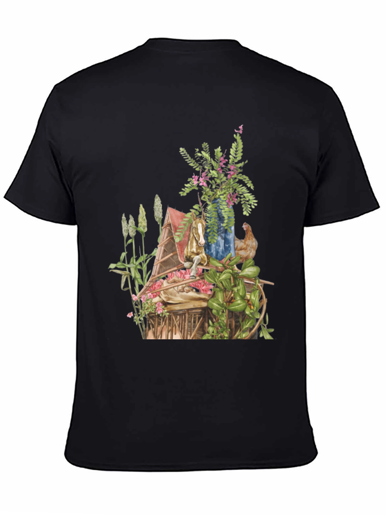 Rustic Farmhouse T-Shirt: Country Life Design