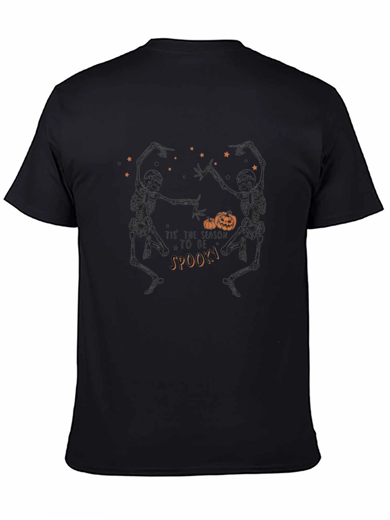 Spooky Season Skeleton Graphic Tee