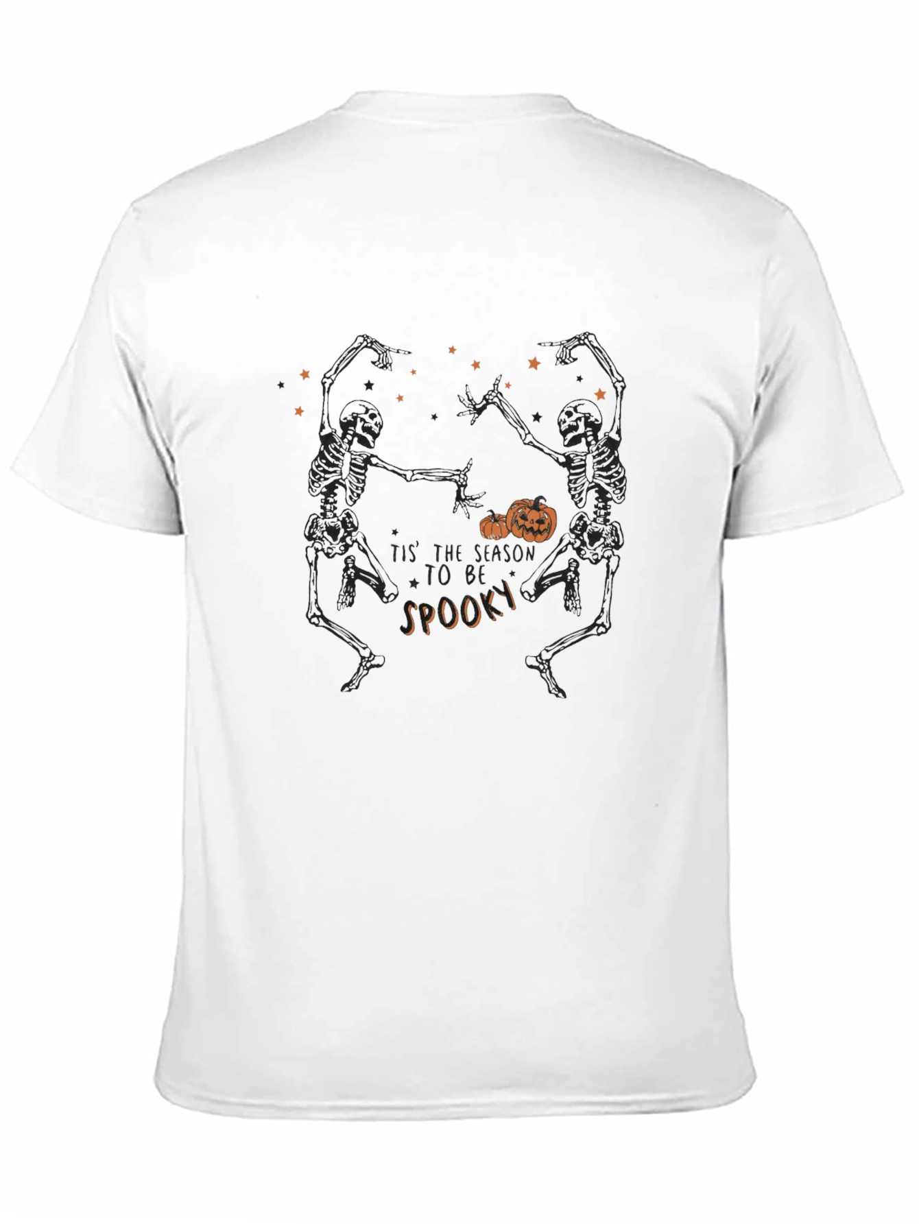Spooky Season Skeleton Graphic Tee