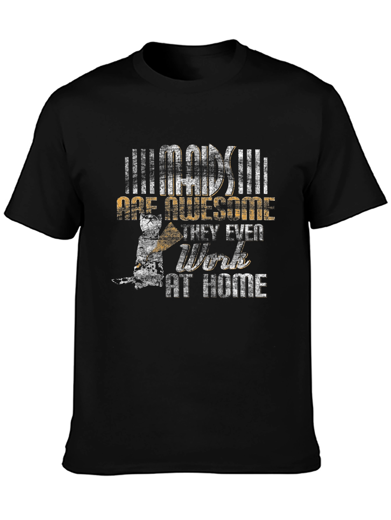 Awesome Work From Home Maid T-Shirt
