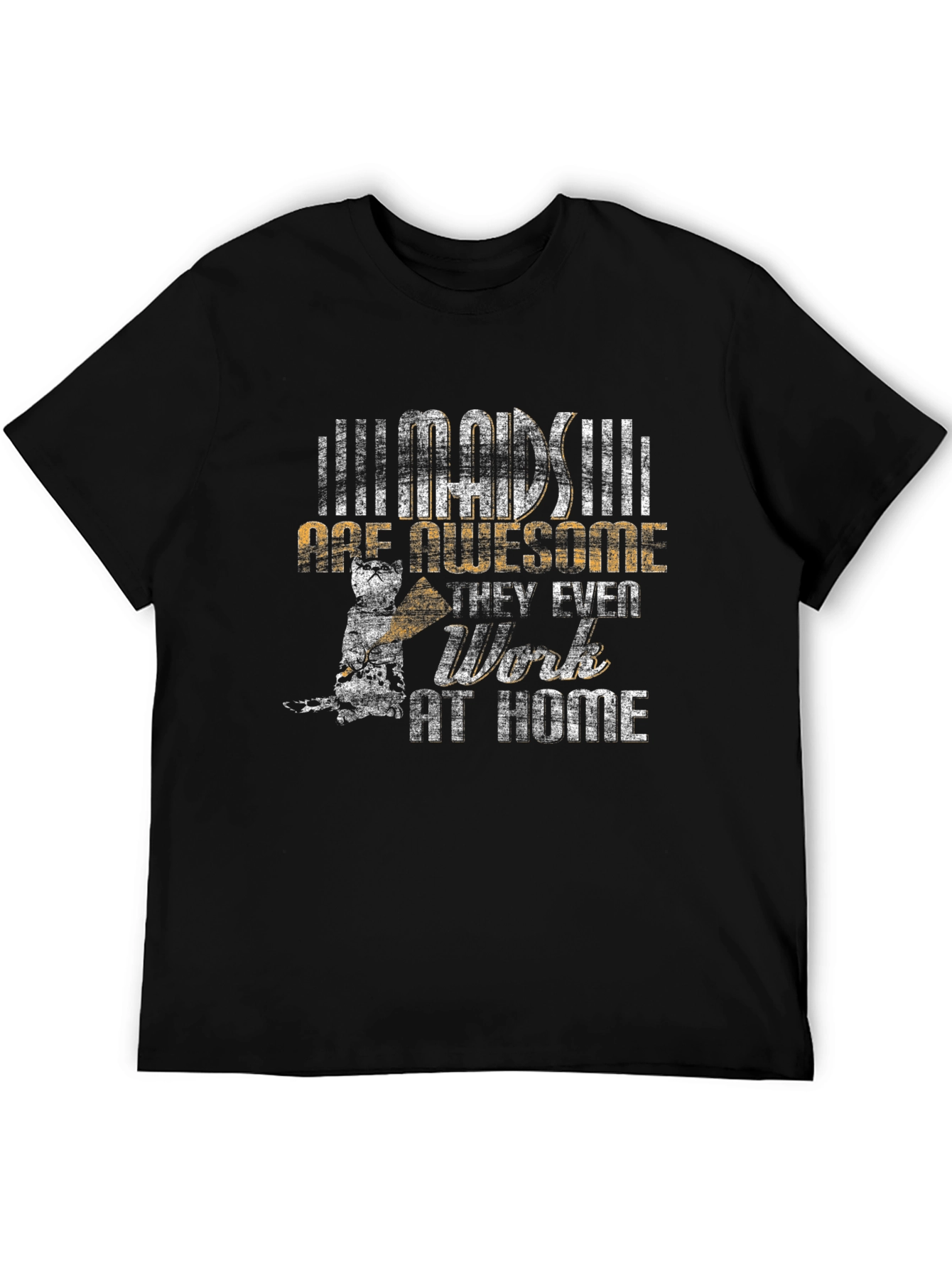 Awesome Work From Home Maid T-Shirt