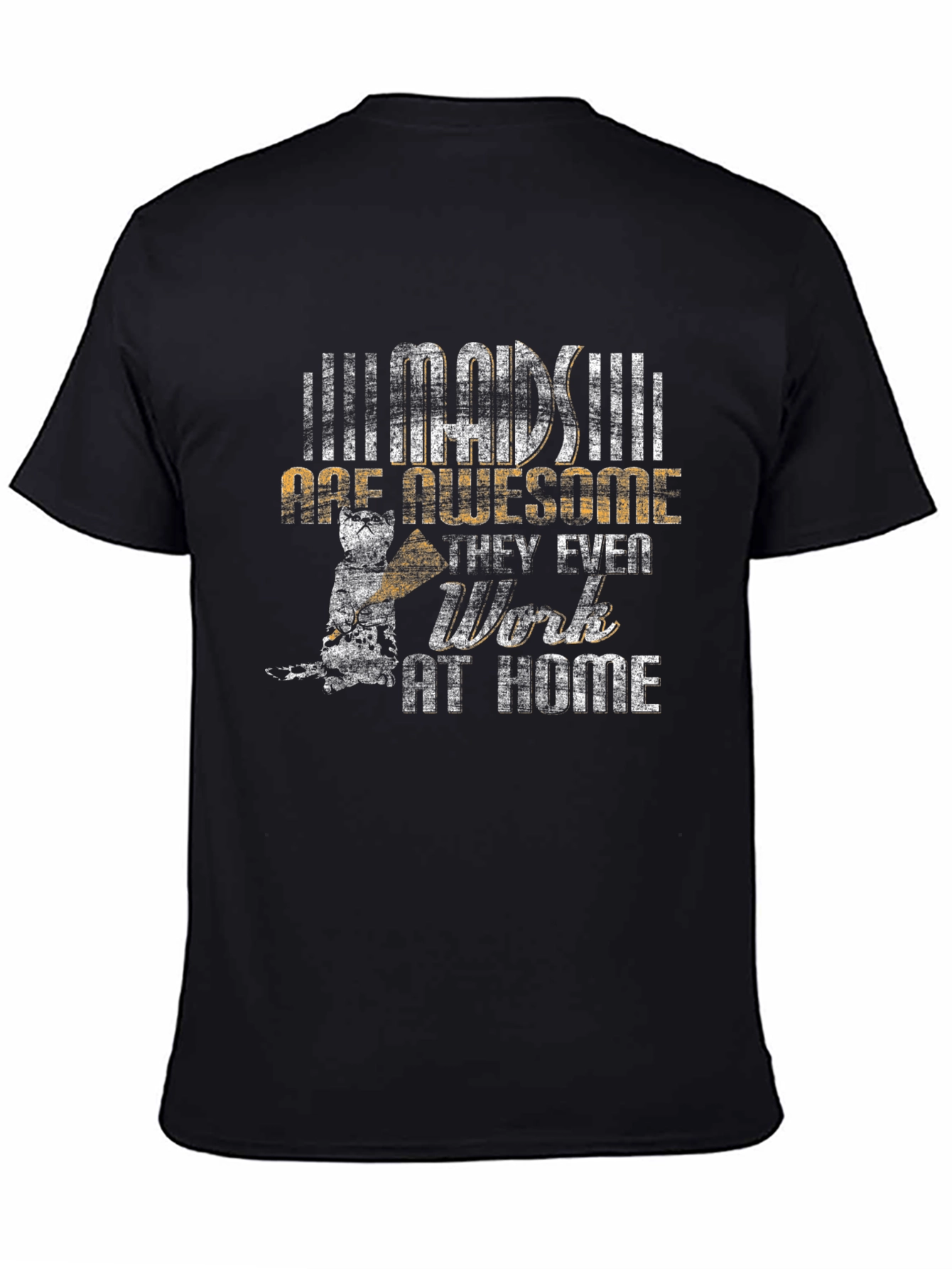 Awesome Work From Home Maid T-Shirt