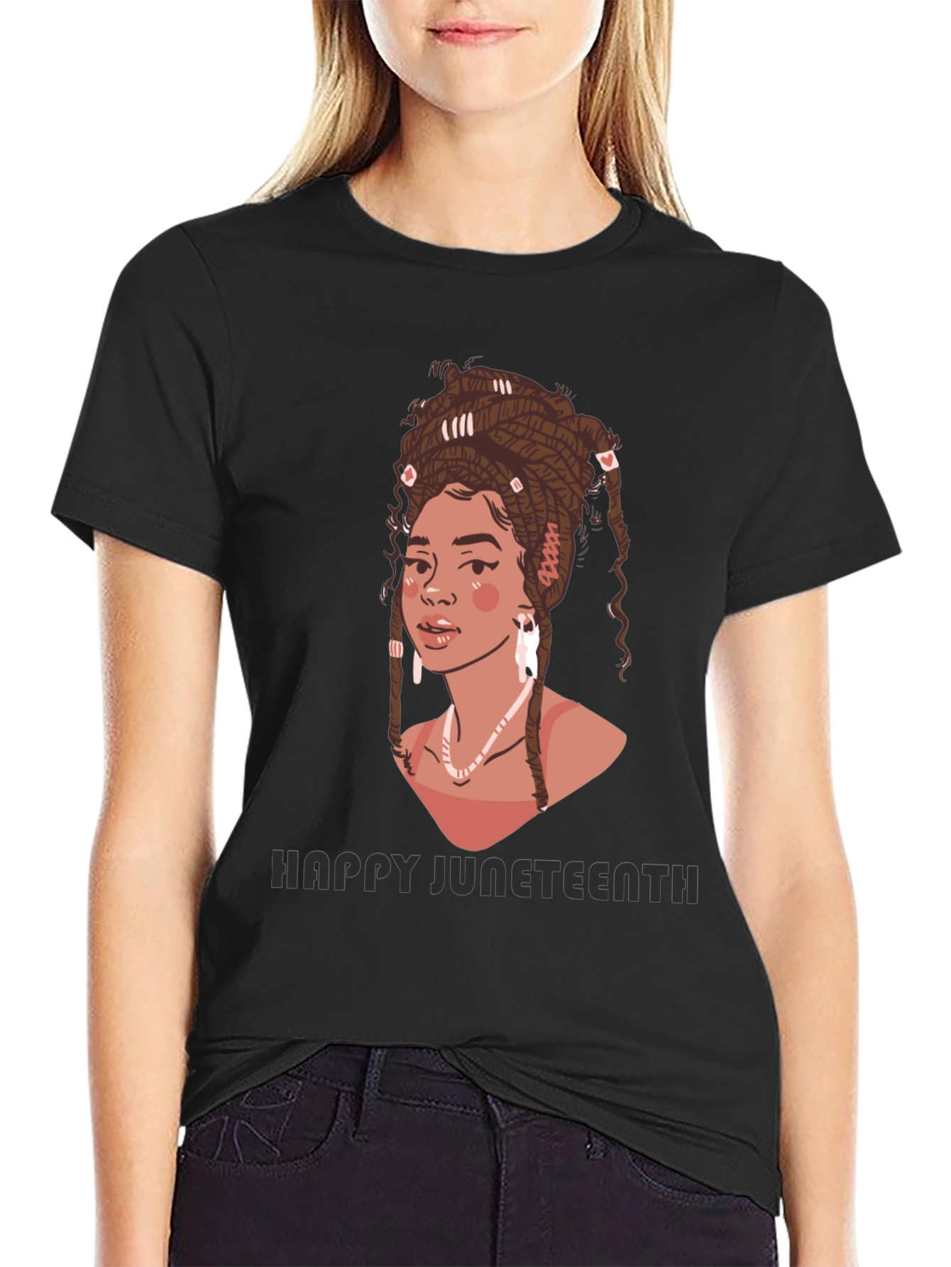 Juneteenth Woman Graphic T-Shirt