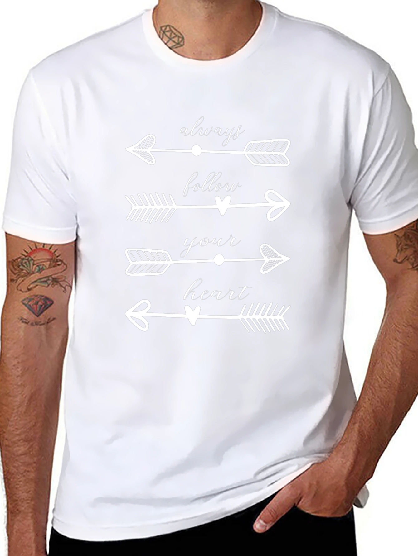 Always Follow Your Heart Arrow T-Shirt
