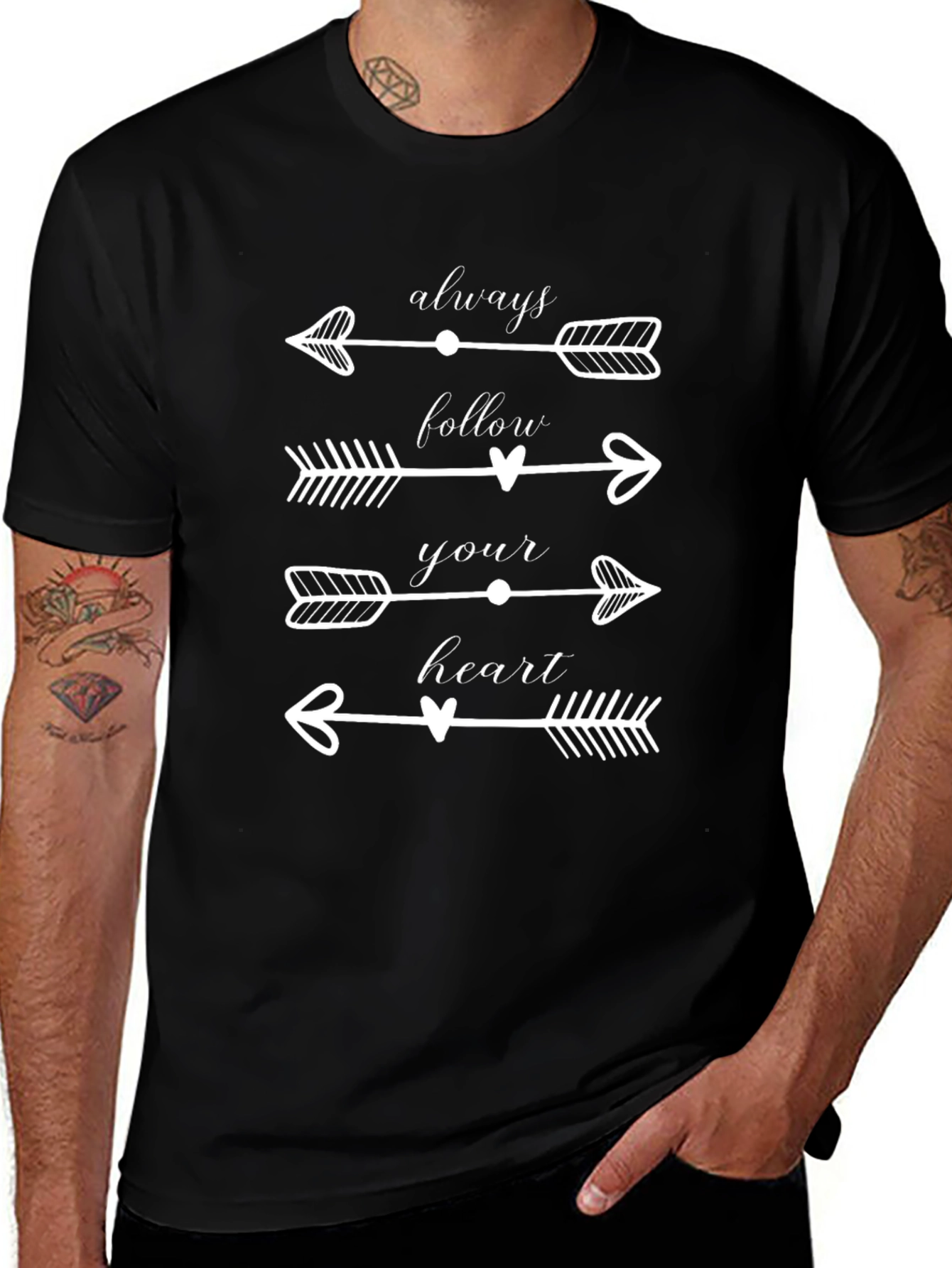 Always Follow Your Heart Arrow T-Shirt