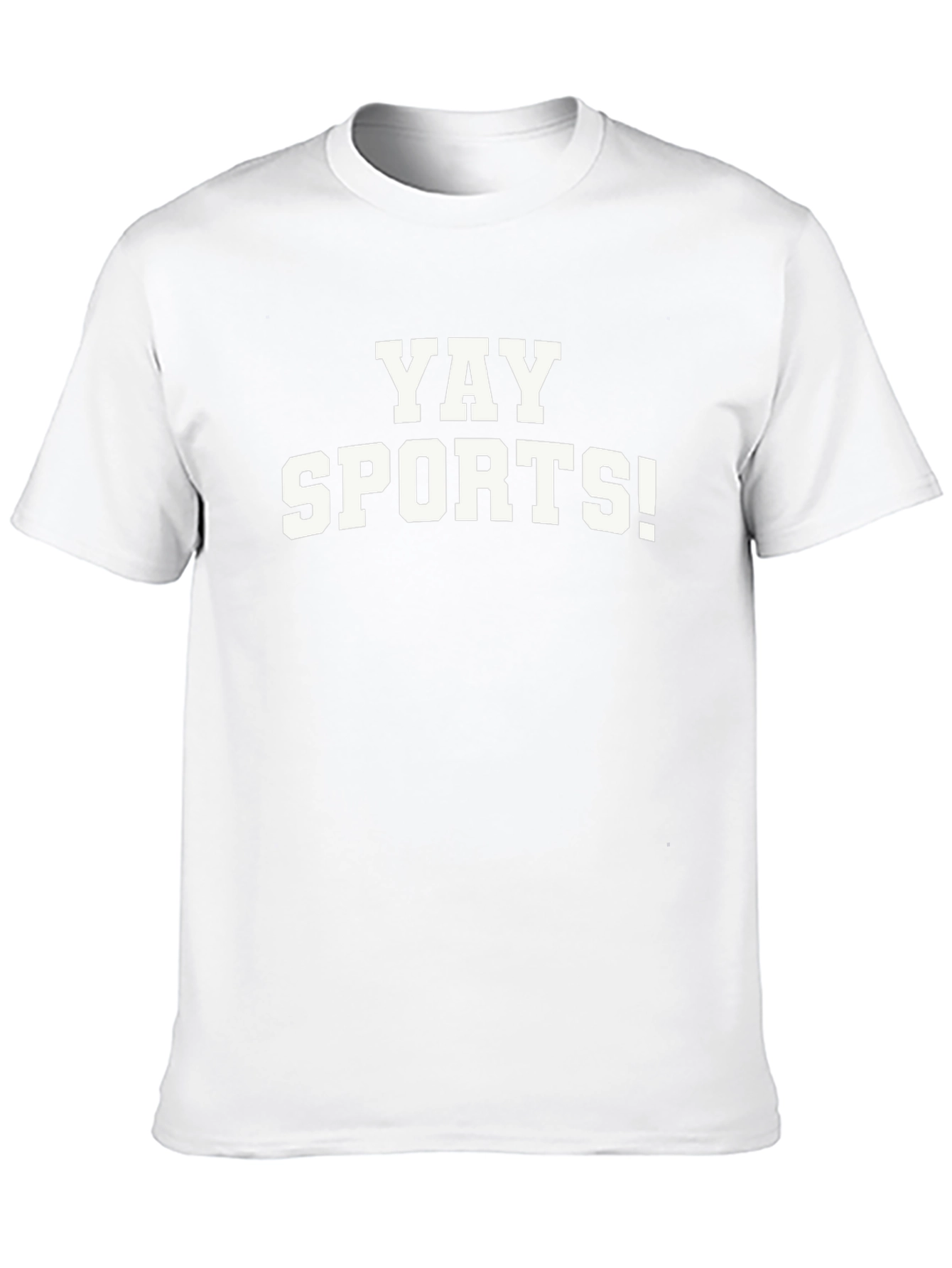 Yay Sports! Graphic T-Shirt - Black