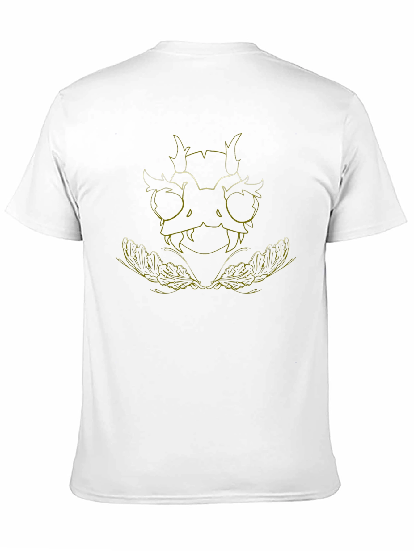 Unique Graphic Print Black T-Shirt