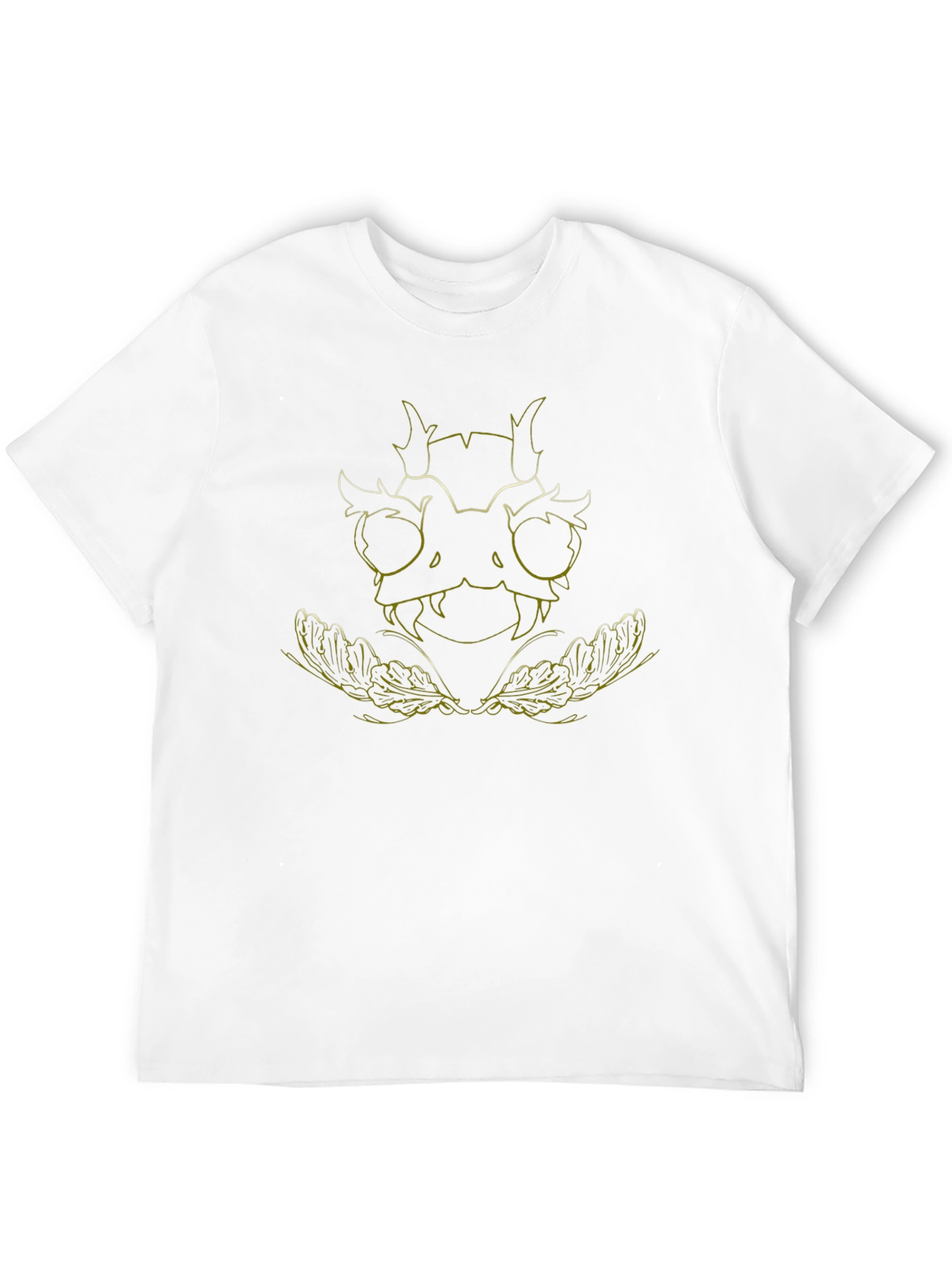 Unique Graphic Print Black T-Shirt
