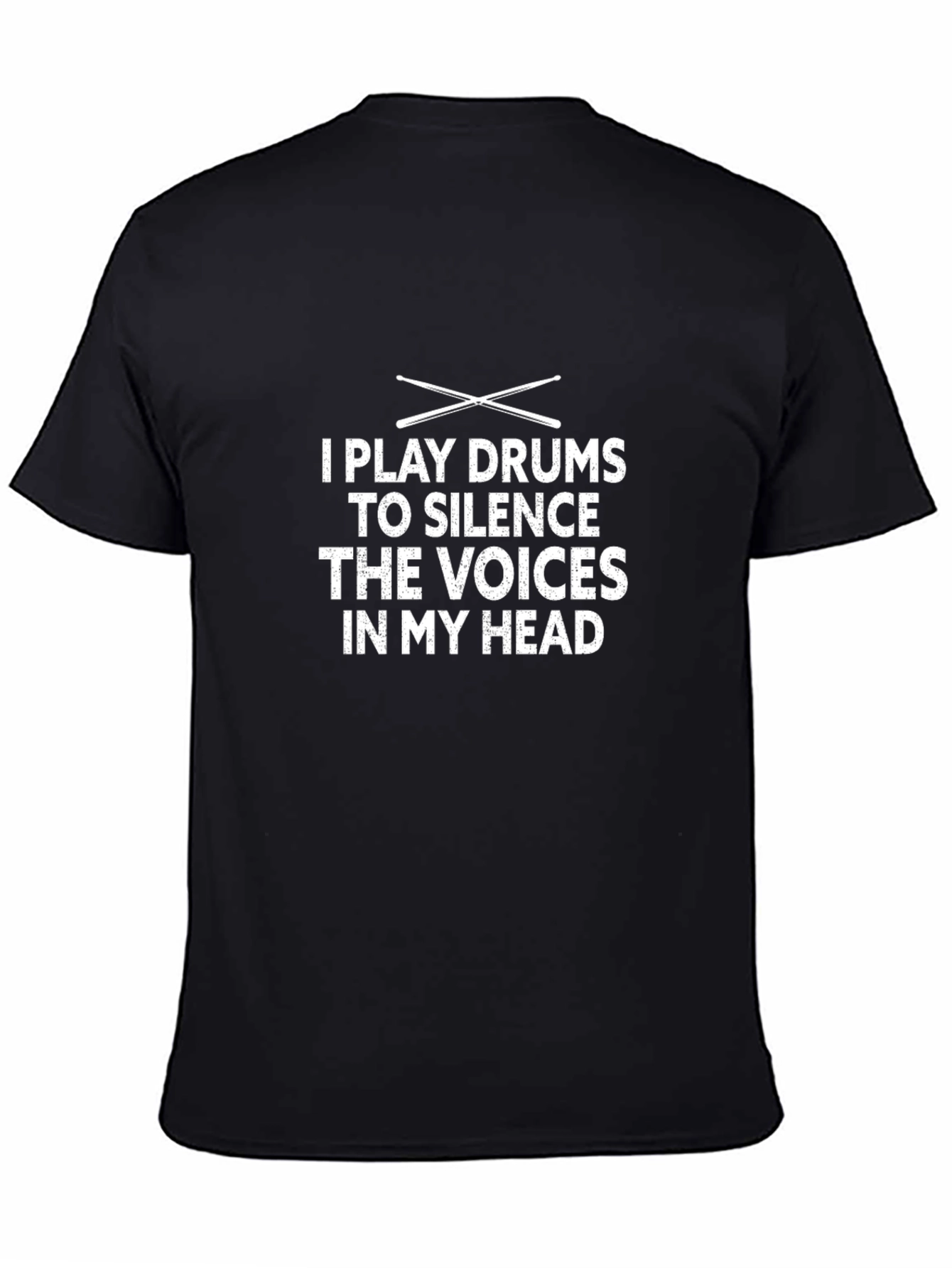 Drummer T-Shirt - Silence the Voices Tee