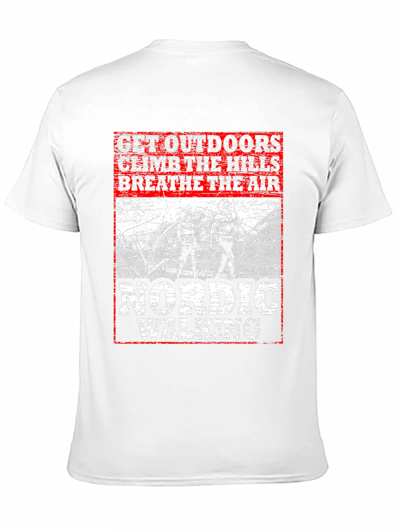 Nordic Walking Outdoor Adventure T-Shirt