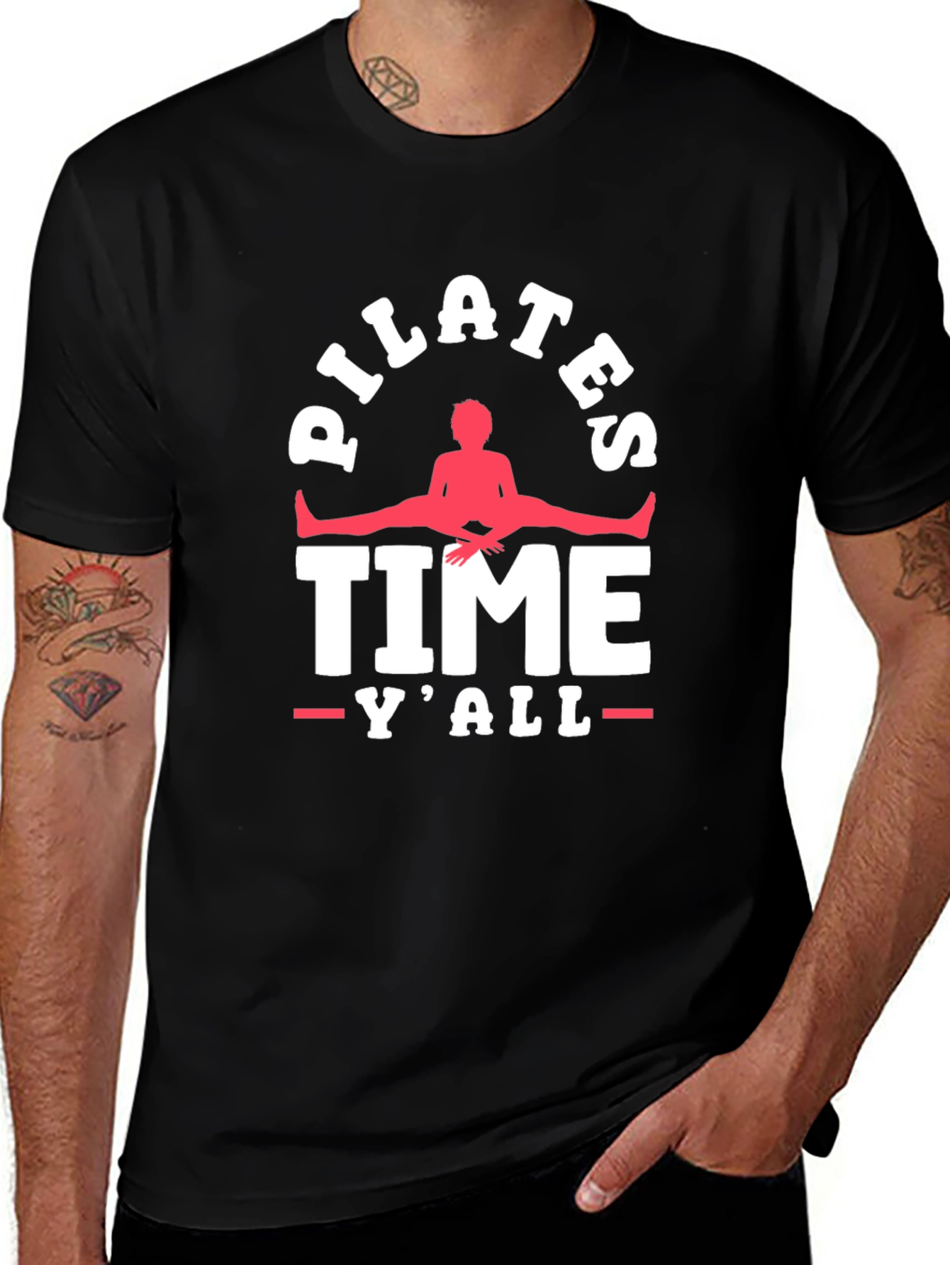 Pilates Time Yall Graphic T-Shirt