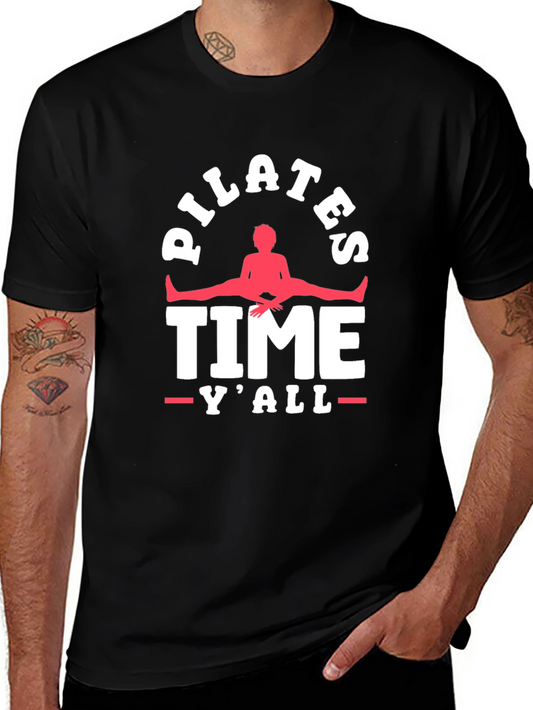 Pilates Time Yall Graphic T-Shirt