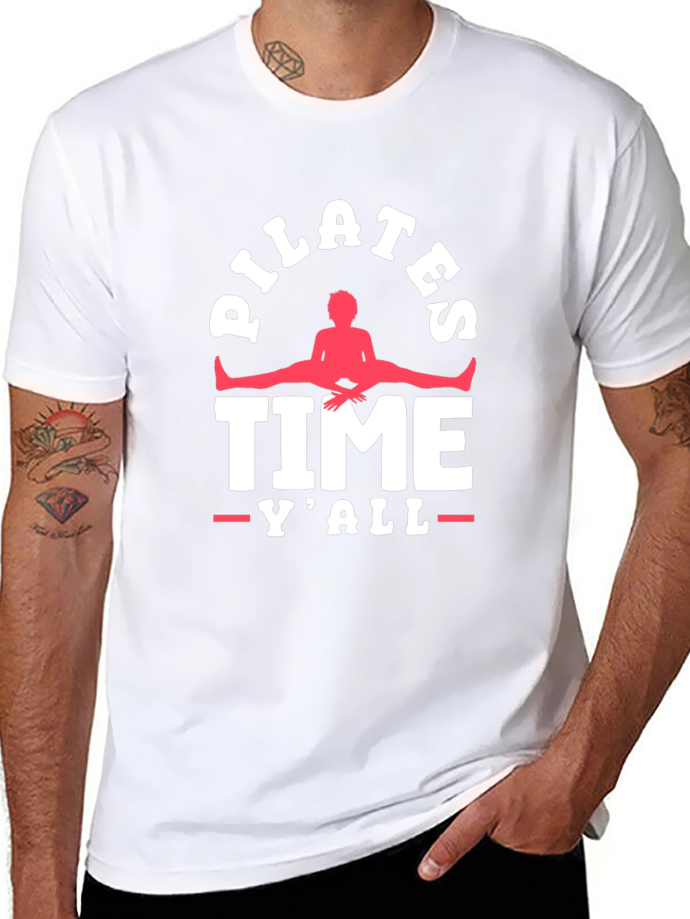 Pilates Time Yall Graphic T-Shirt