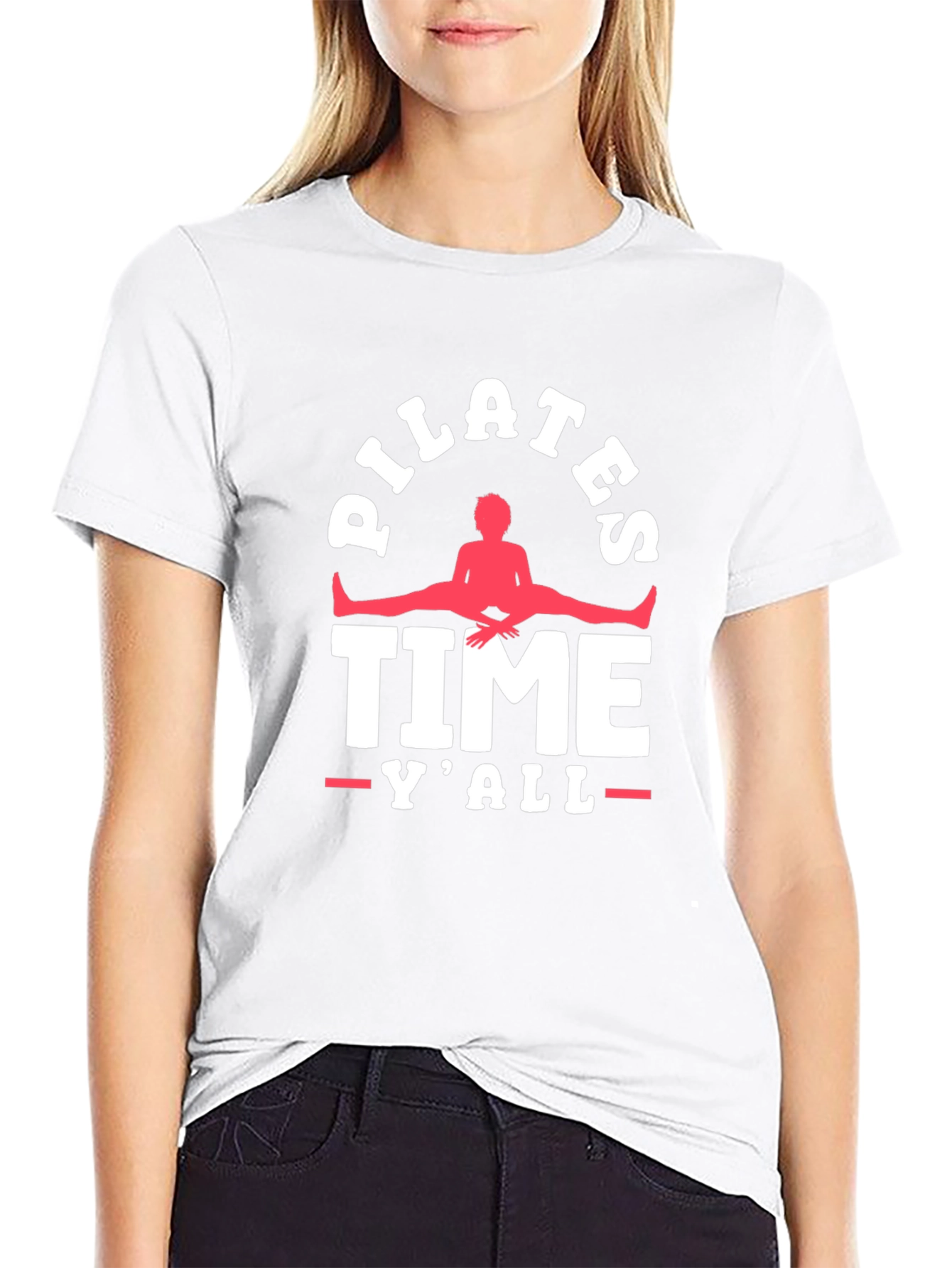 Pilates Time Yall Graphic T-Shirt