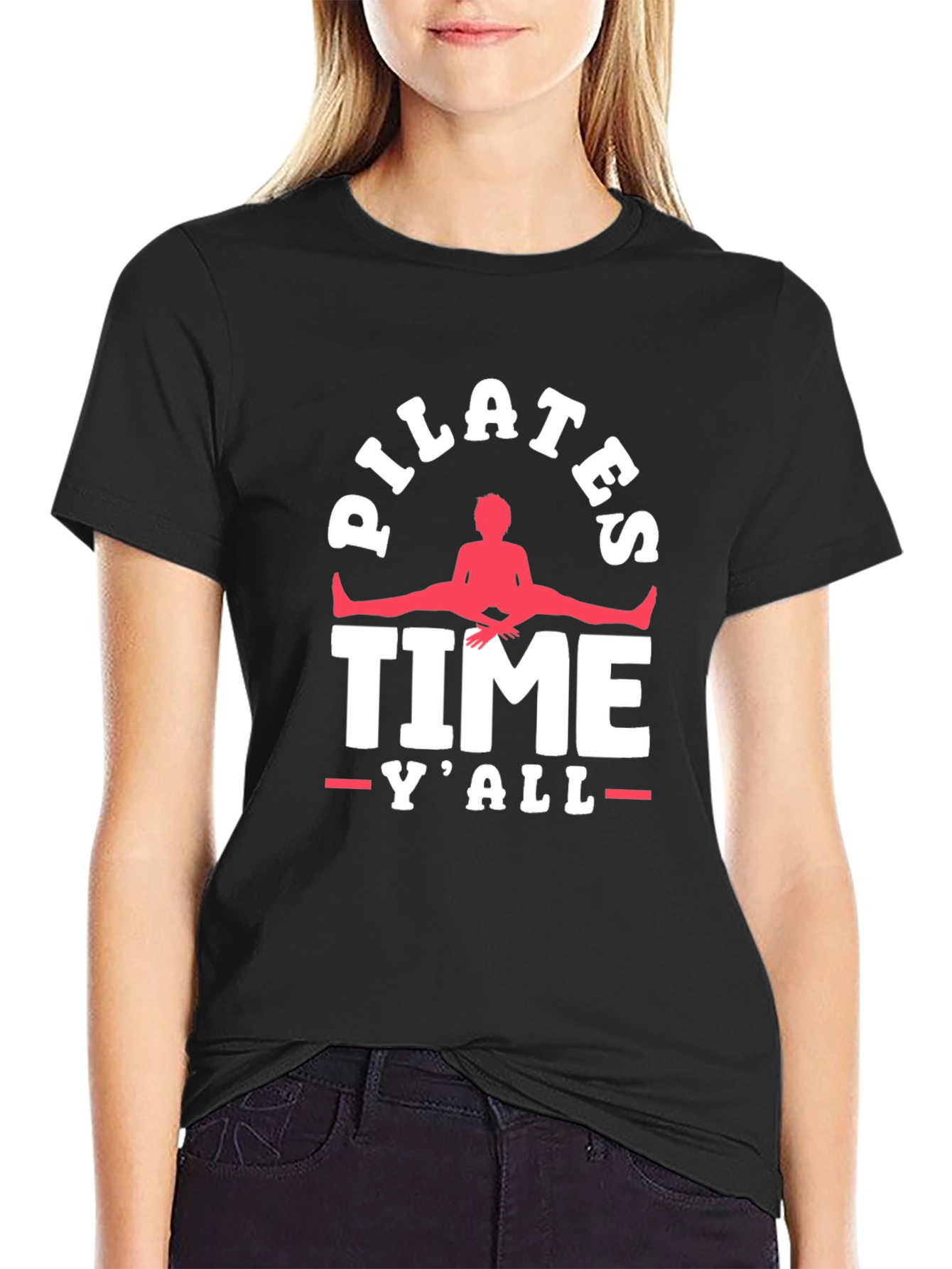 Pilates Time Yall Graphic T-Shirt