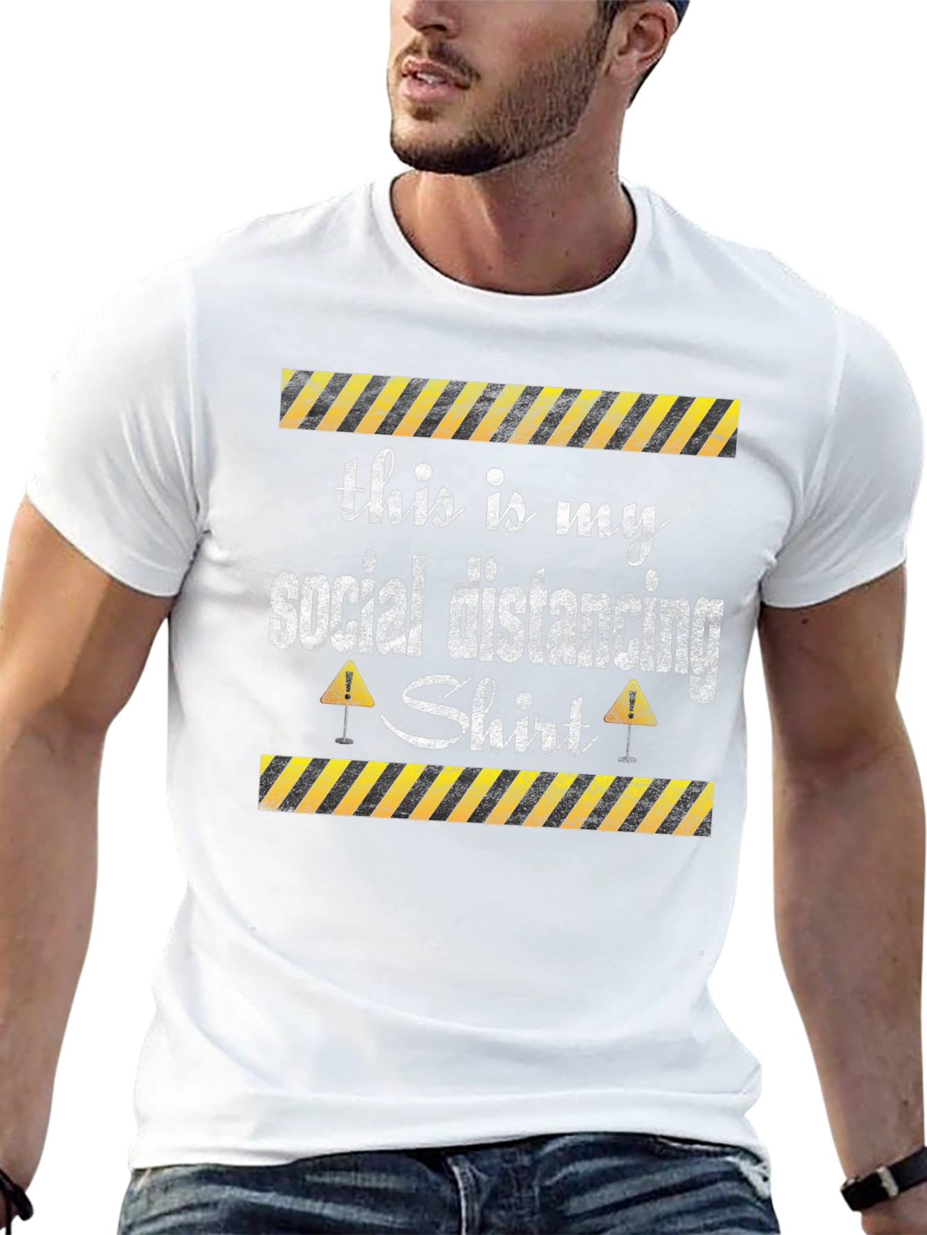 Social Distancing Shirt - Funny Novelty Tee