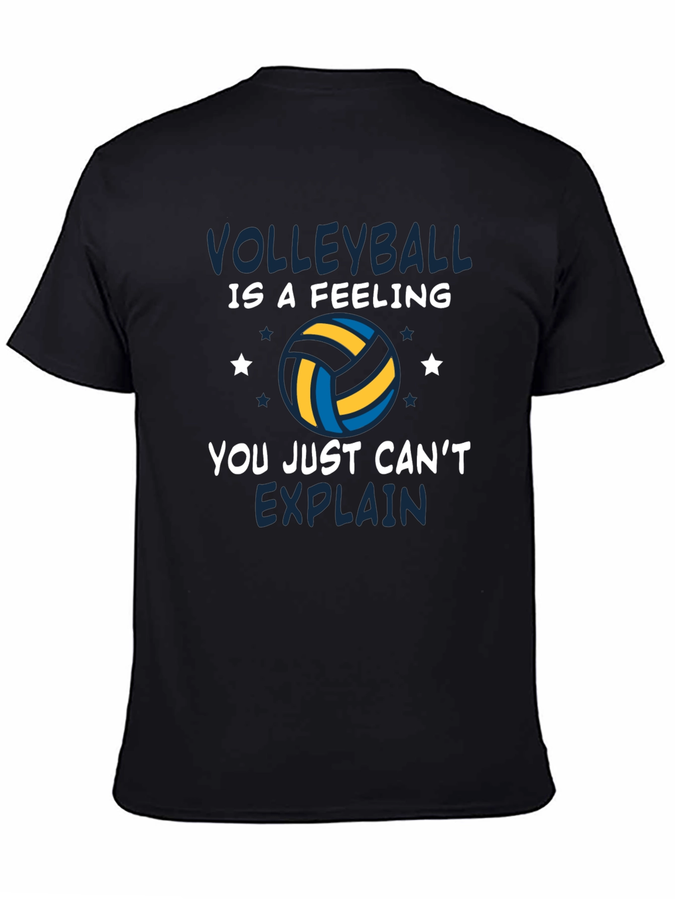 Volleyball Is A Feeling Graphic T-Shirt