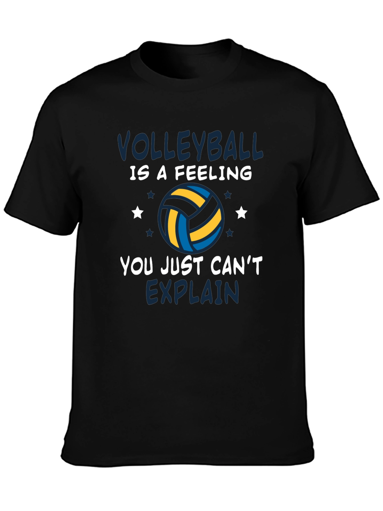 Volleyball Is A Feeling Graphic T-Shirt