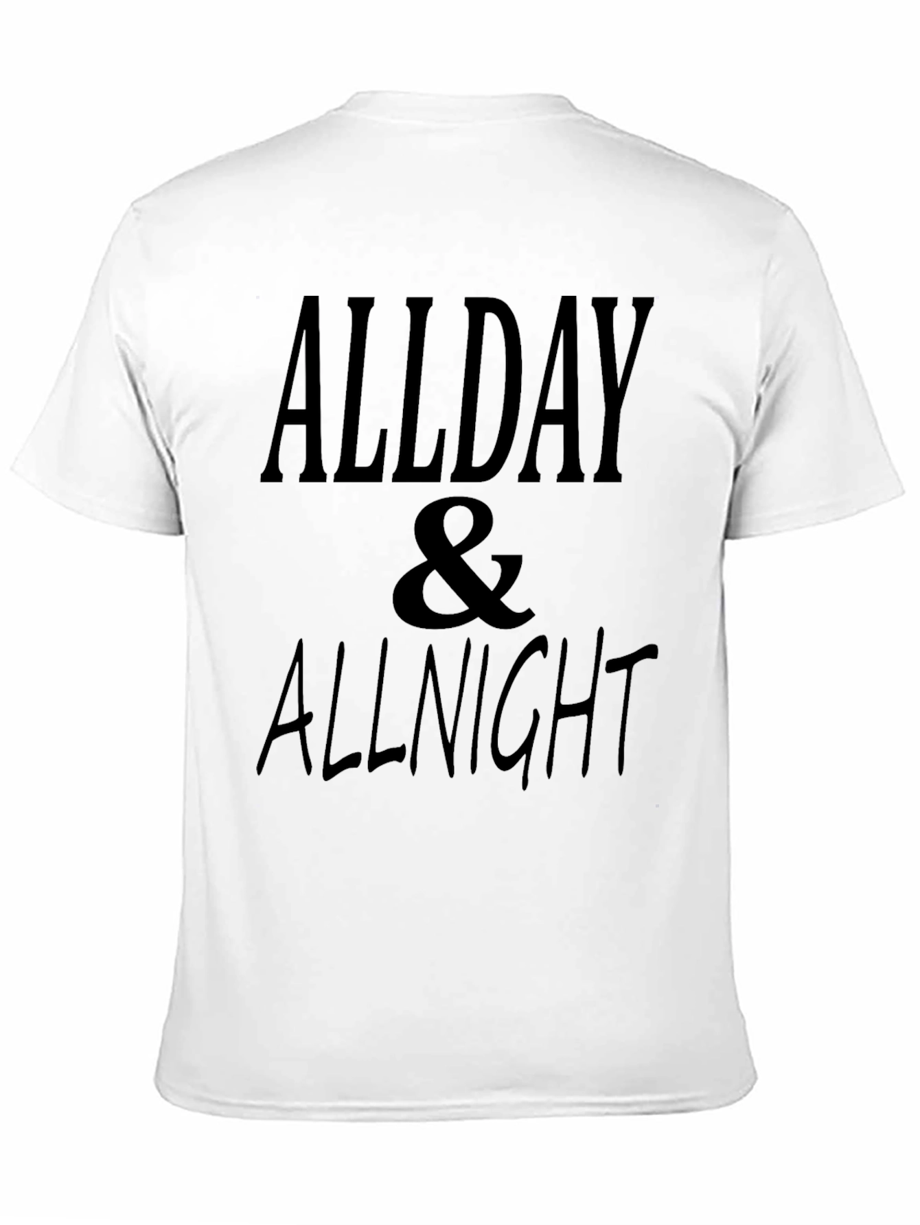 All Day & All Night Black T-Shirt