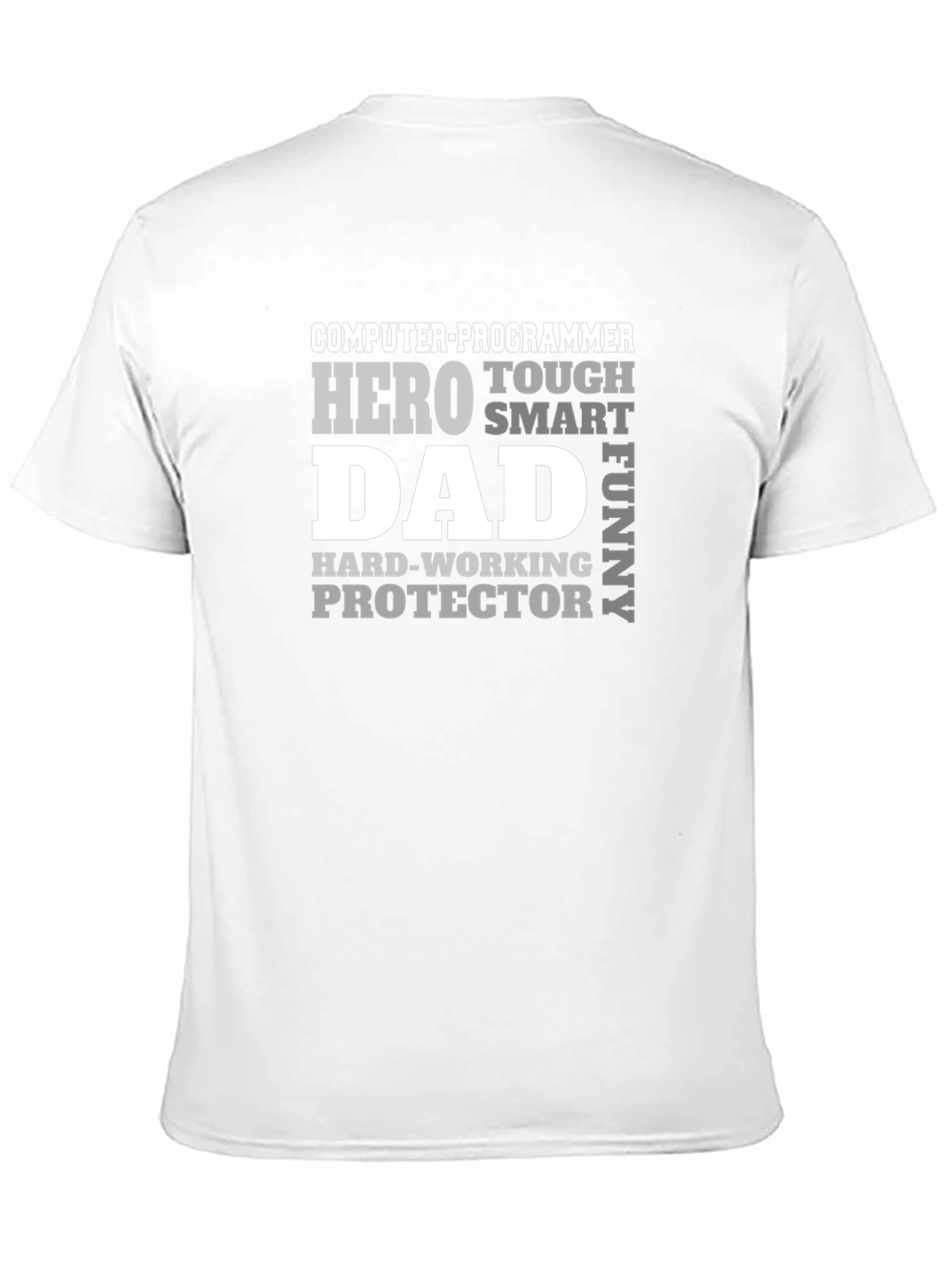 Computer Programmer Dad Hero T-Shirt